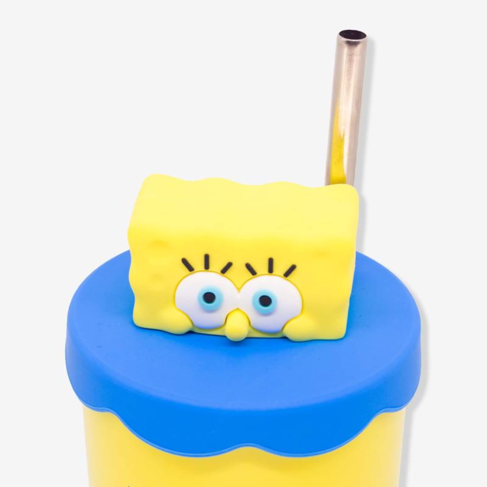 Copo Topper Bob Esponja 600ml Zona Criativa - 10026730