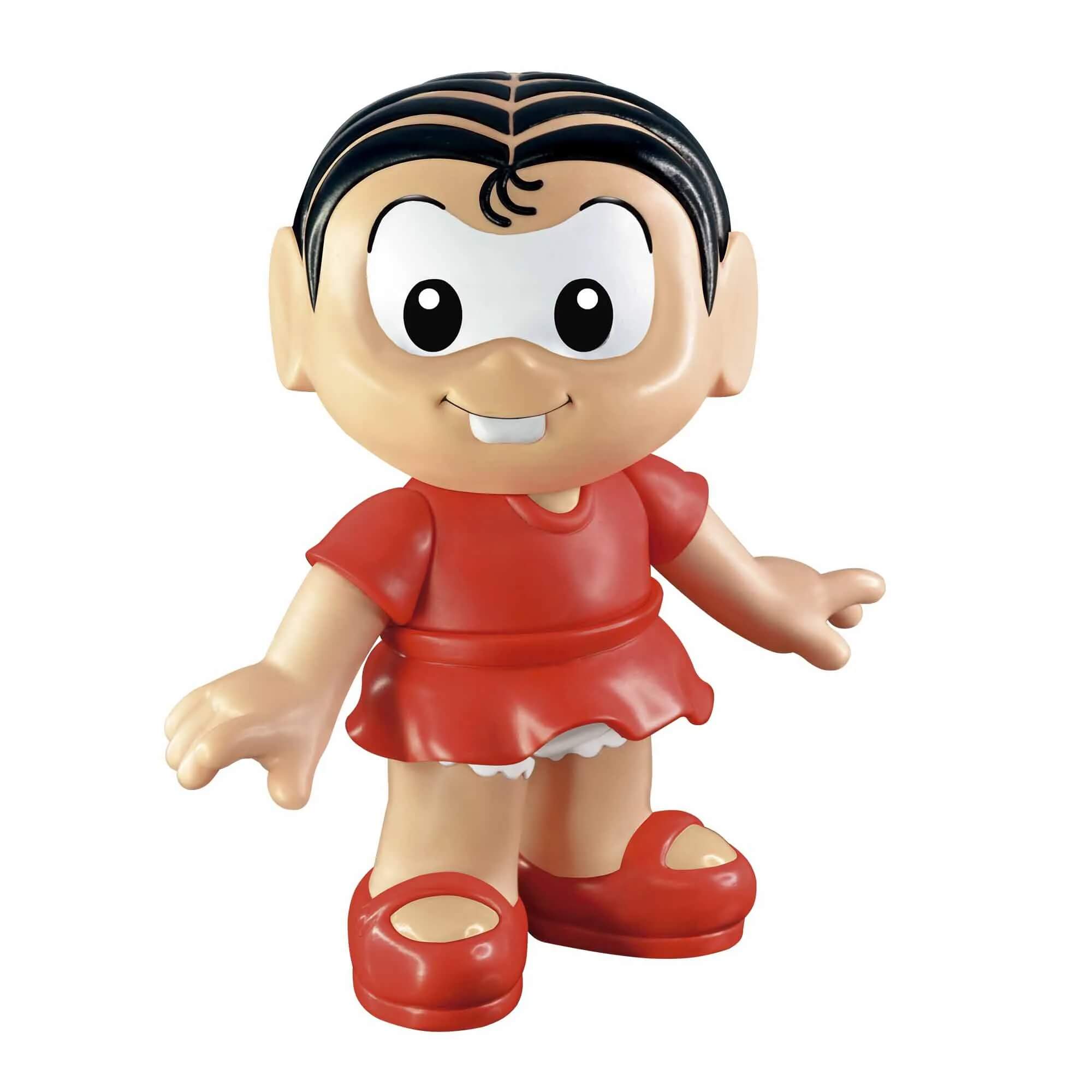 Boneca Mônica Turma da Mônica 30cm Líder - 652