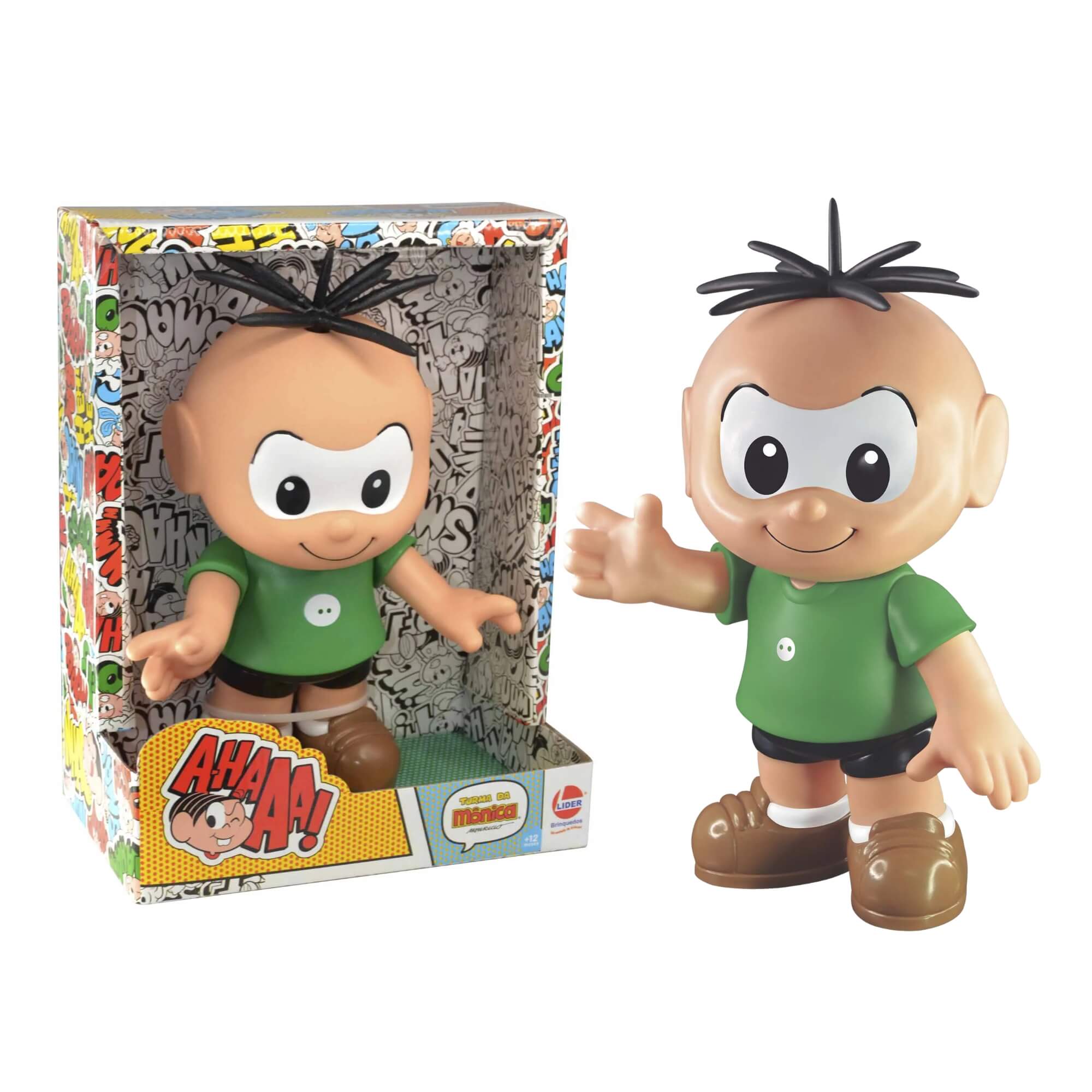 Boneco Cebolinha Turma da Mônica 30cm Líder - 653