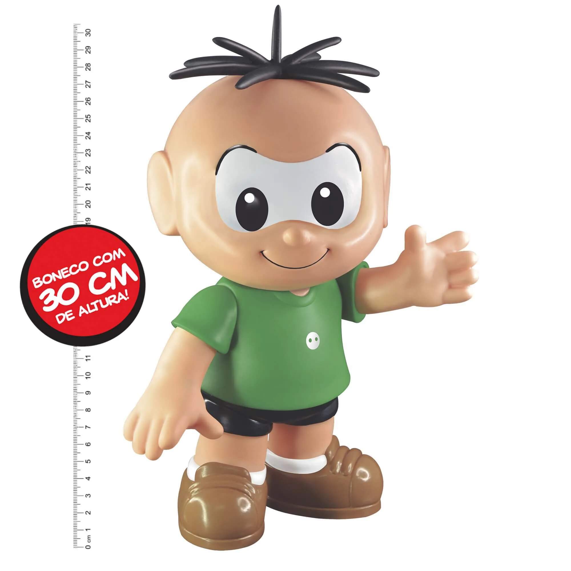 Boneco Cebolinha Turma da Mônica 30cm Líder - 653
