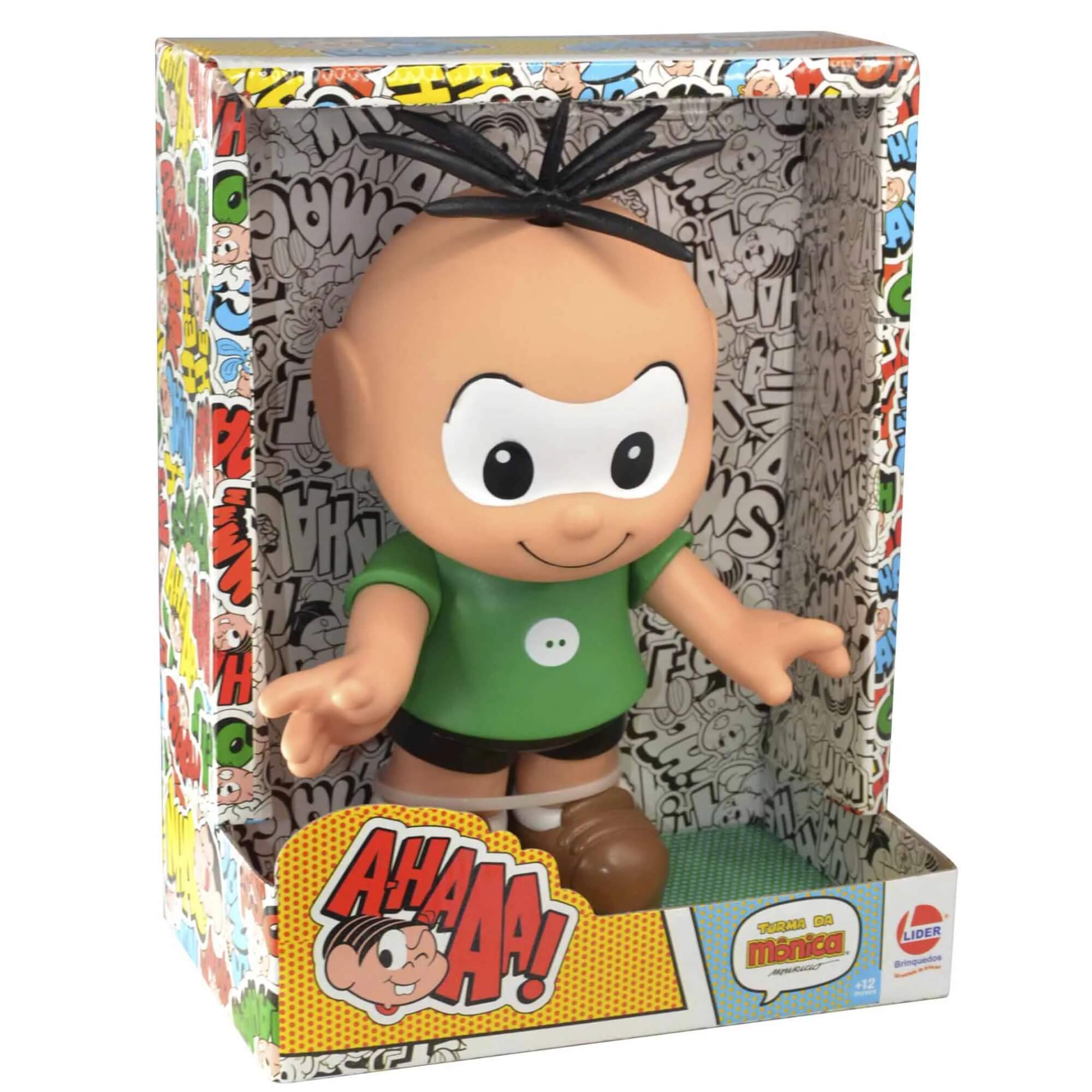 Boneco Cebolinha Turma da Mônica 30cm Líder - 653