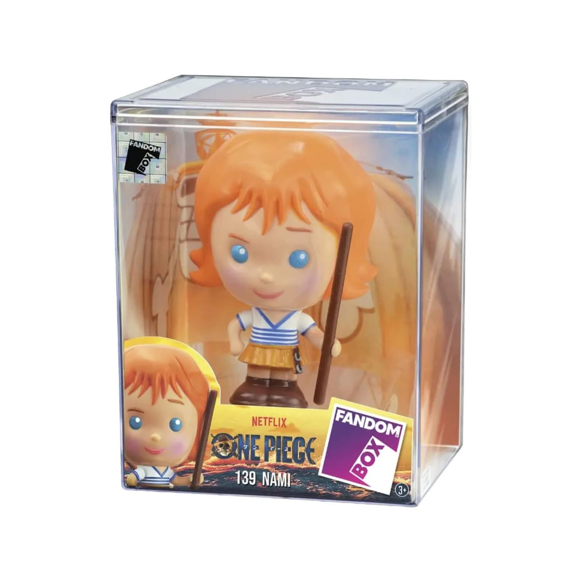 Fandom Box Nami One Piece - Boneco Colecionável Vinil Atóxico Lider - 3515