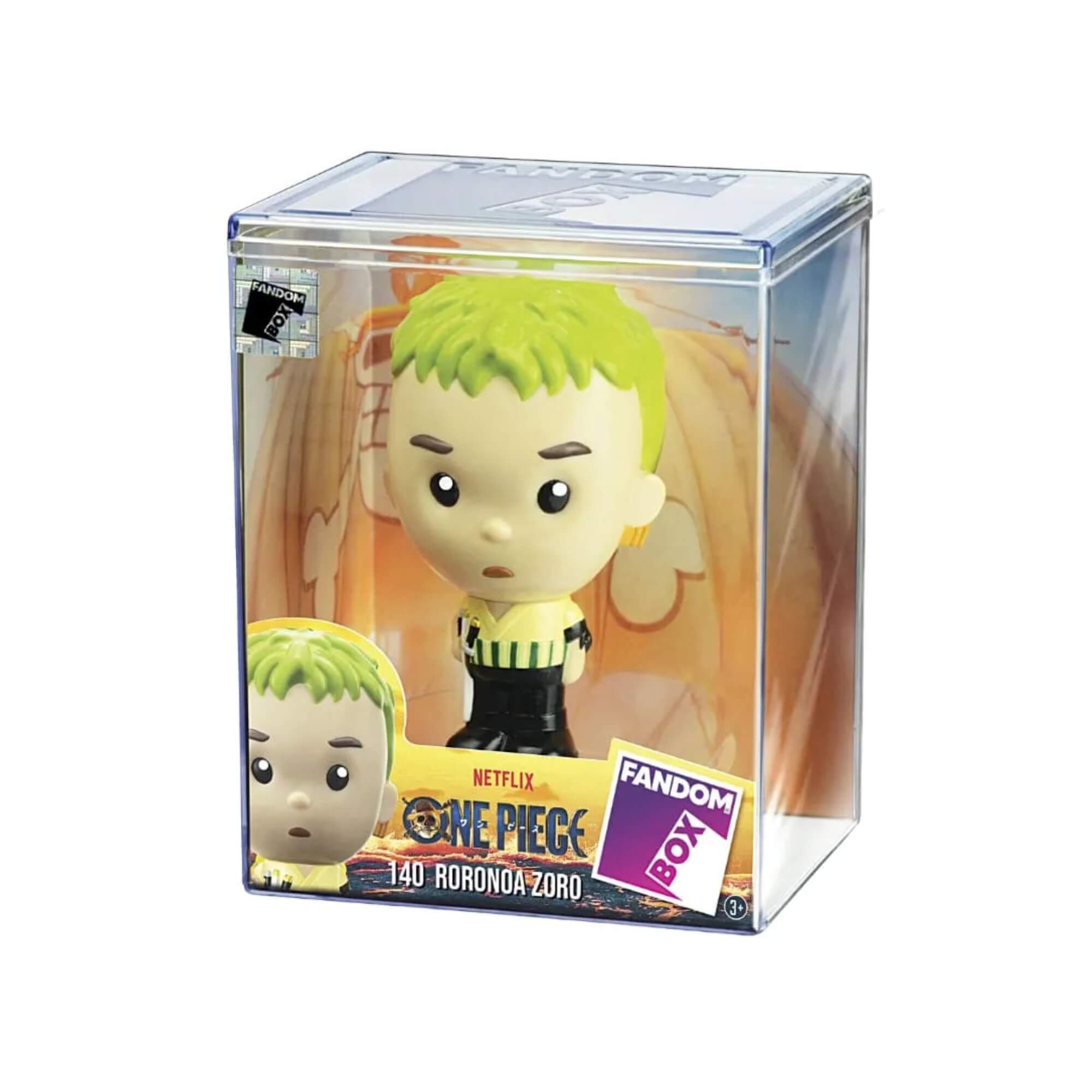 Fandom Box Zoro One Piece - Boneco Colecionável Vinil Atóxico Lider - 3514