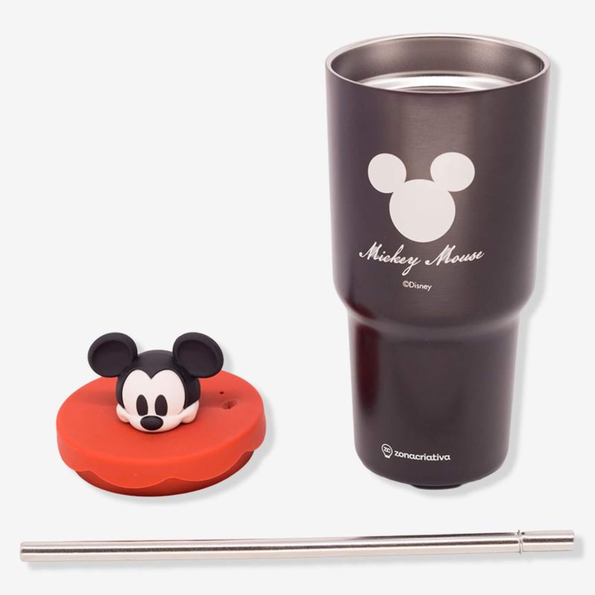 Copo Topper Mickey 600ml Zona Criativa - 10026734
