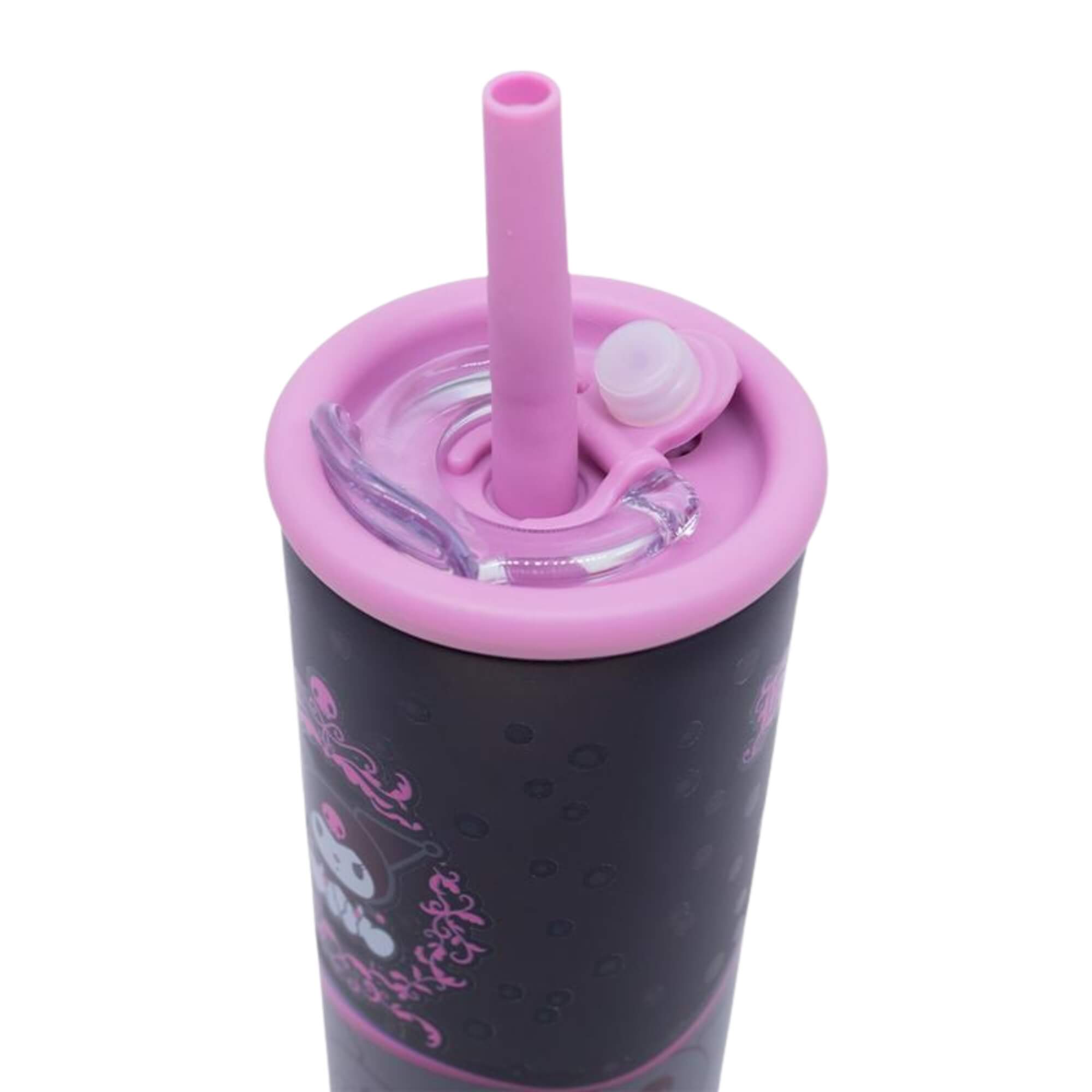 Copo Charms 600ml Kuromi Tatto Zona Criativa - 10026927