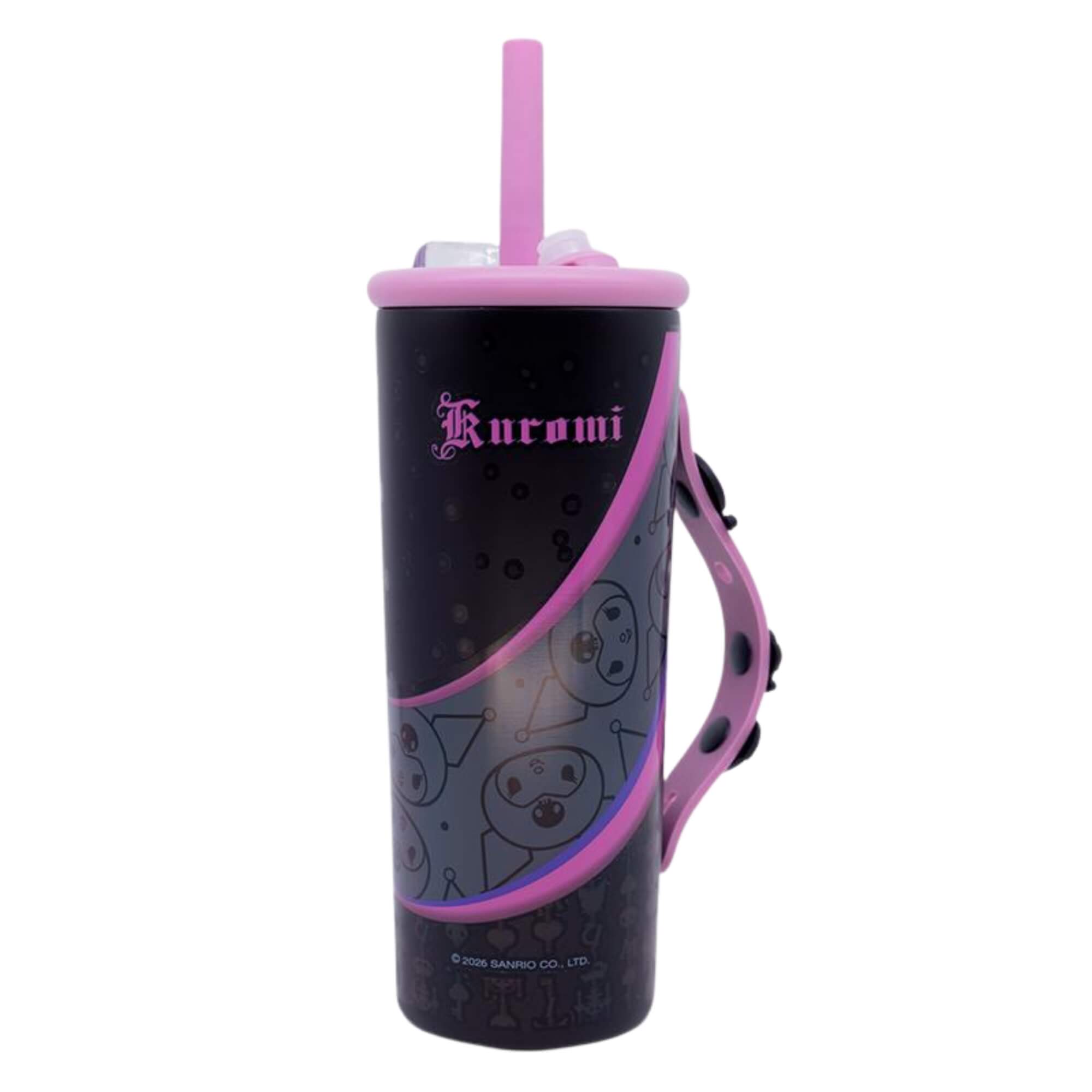 Copo Charms 600ml Kuromi Tatto Zona Criativa - 10026927