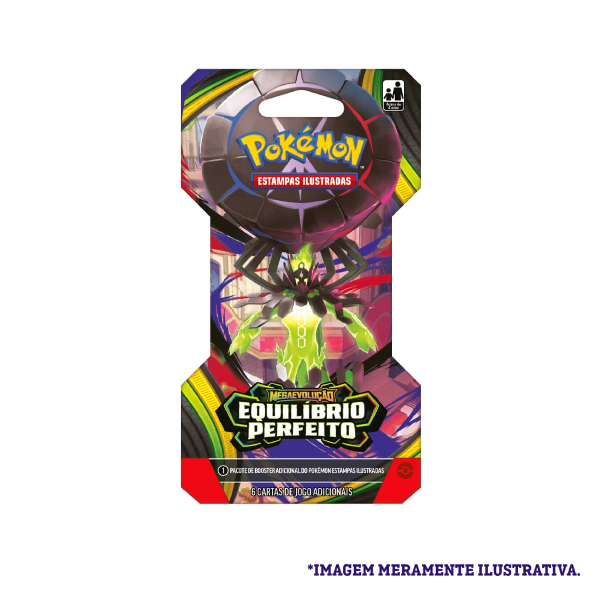 Pokemon Blister Unitário ME03 Equilíbrio Perfeito (Caixa com 24 unidades) Copag - 36857