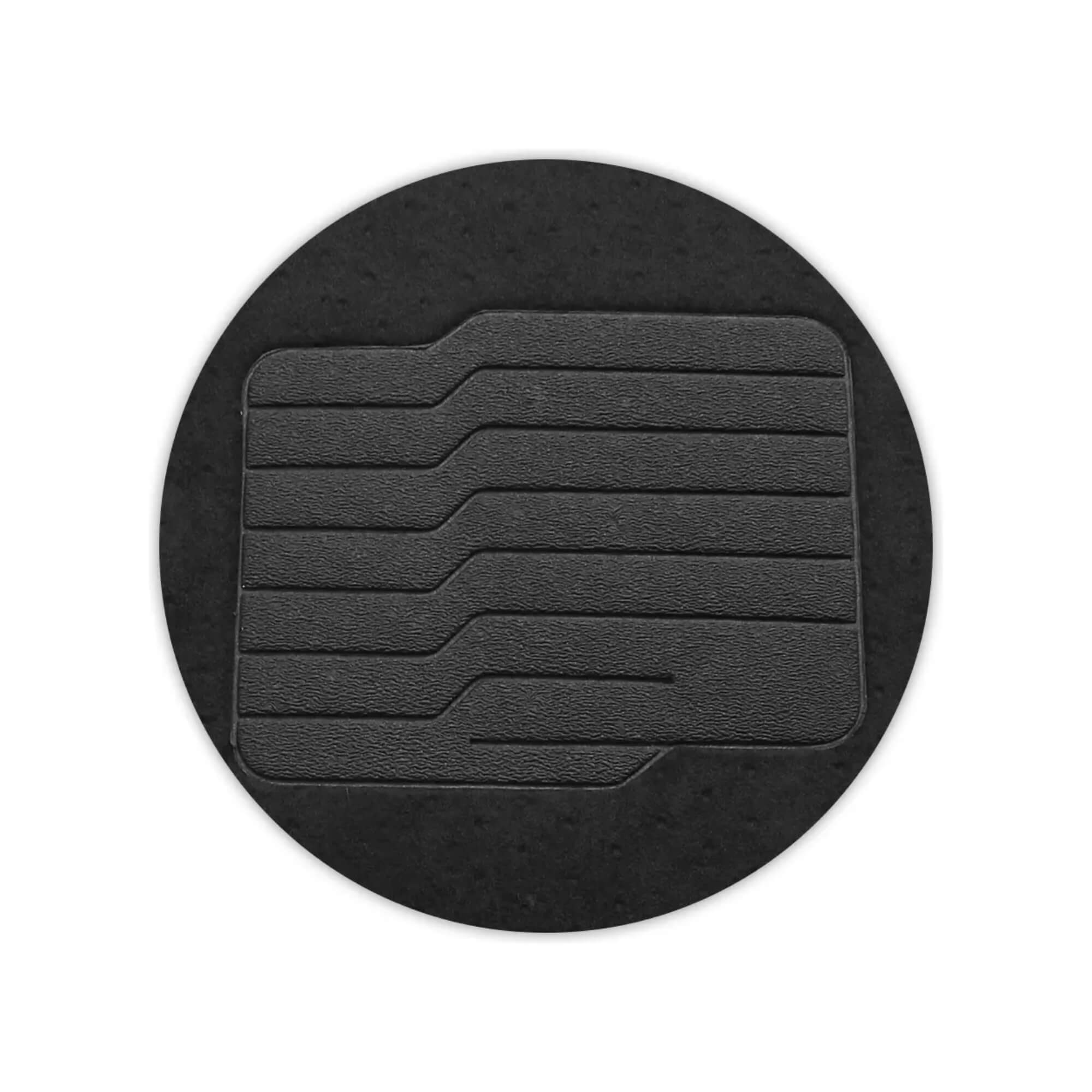 Tapete Wave 3 Peças Preto Adaptável Fiesta 01/14 Ecotap - W1177