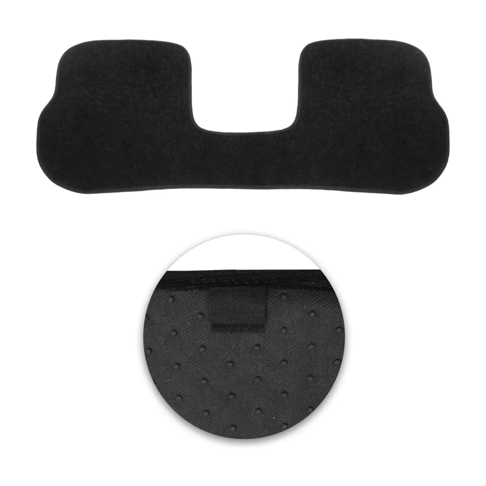 Tapete Wave 3 Peças Preto Adaptável Fiesta 01/14 Ecotap - W1177