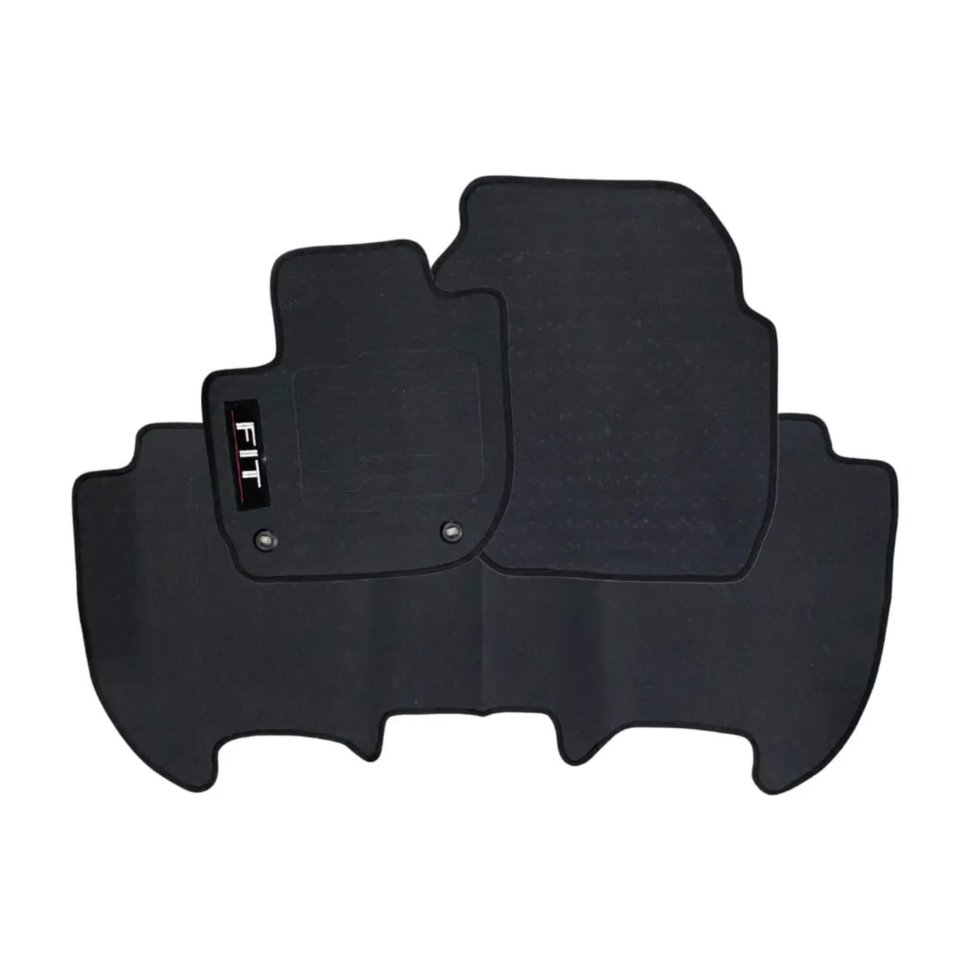 Tapete Wave 3 Peças Preto Adaptável New Fit A partir de 2015 Ecotap - W0311