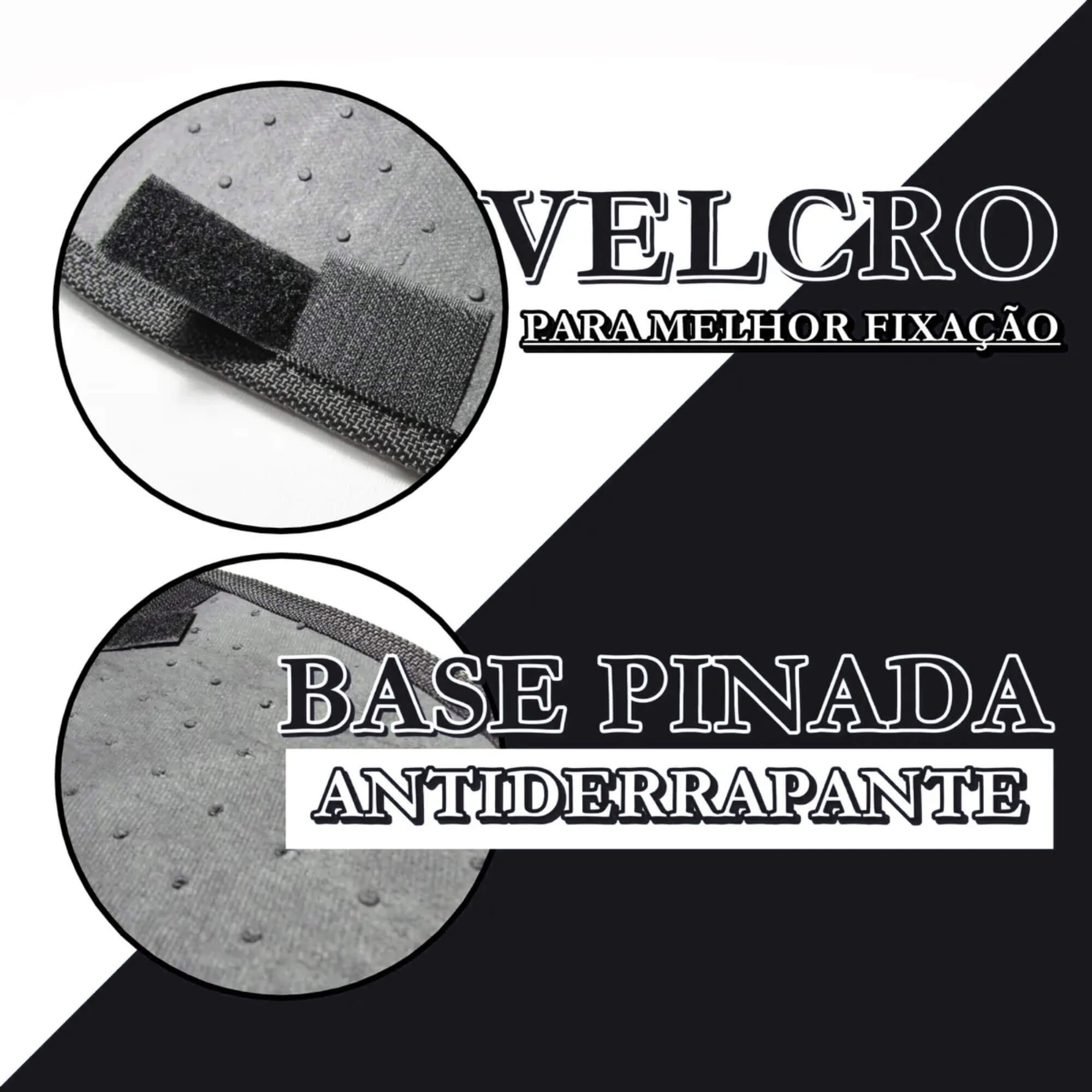 Tapete Wave 3 Peças Preto Adaptável Haval H6 2023 em diante Ecotap - W4074