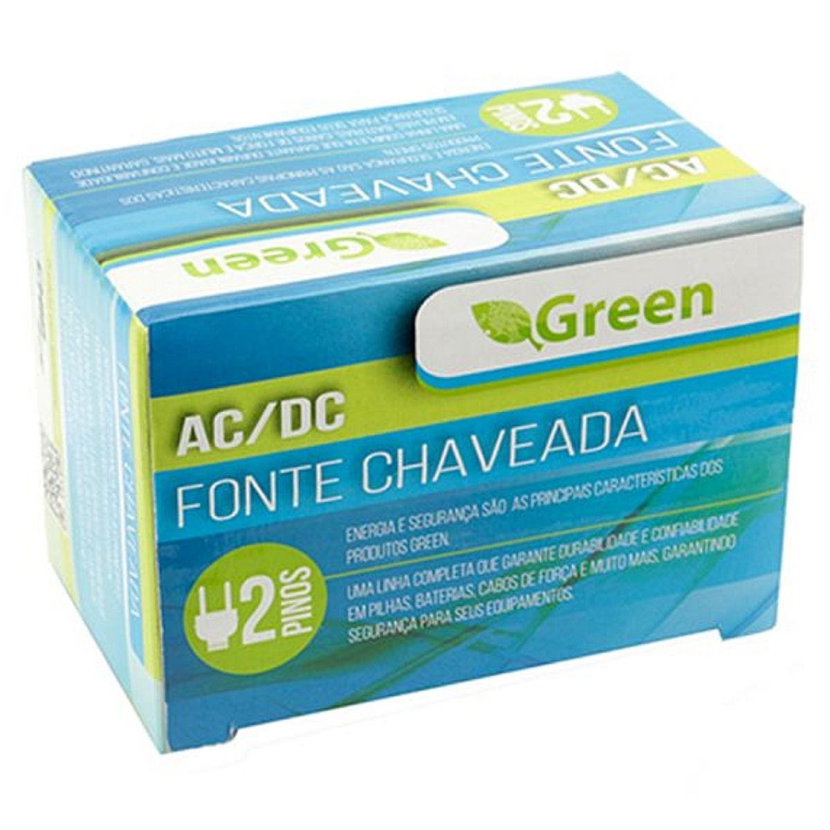 Fonte Chaveada Bivolt 5V 2A - Plug 2,7mm X 0,7mm AC/DC 2 Pinos - 044-4711 Chip Sce
