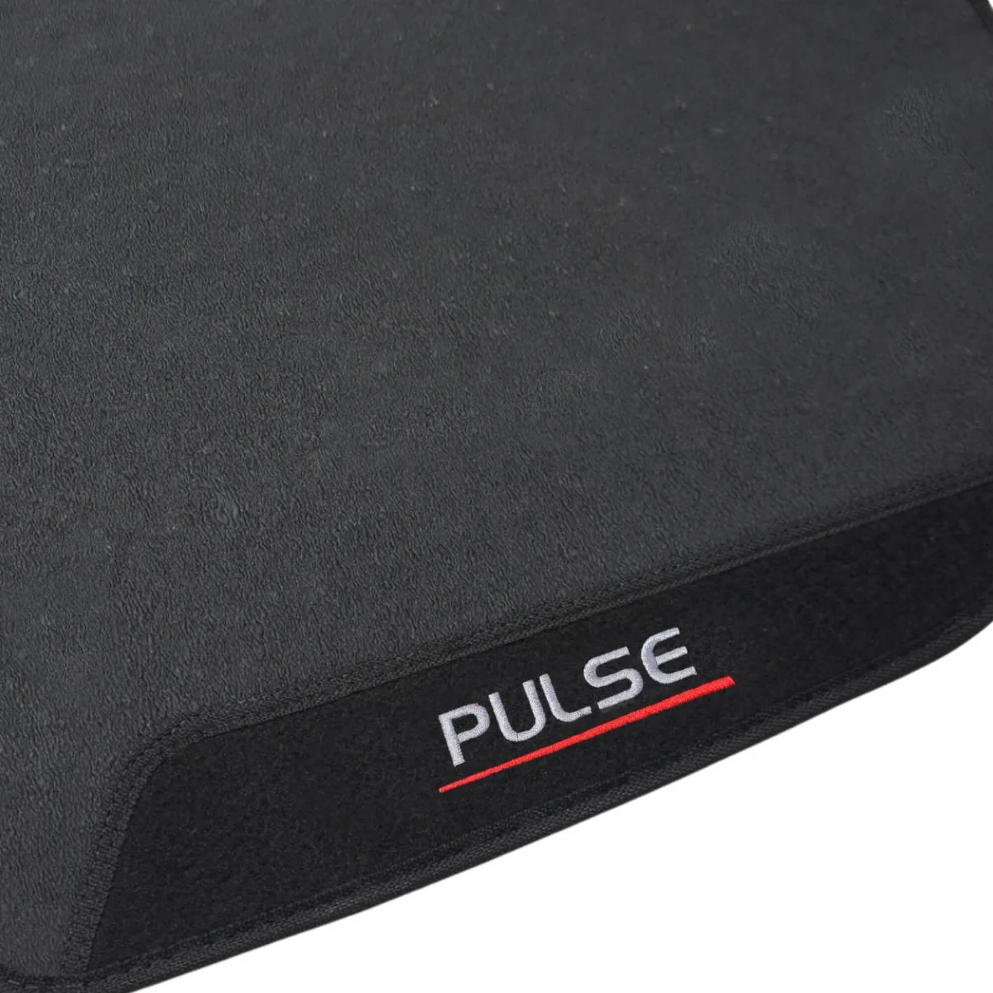 Jogo 3 Peças Tapete Borracha Fiat Pulse 2022 à 2025 Preto Pvc Logo Bordado Ecotap - W8441