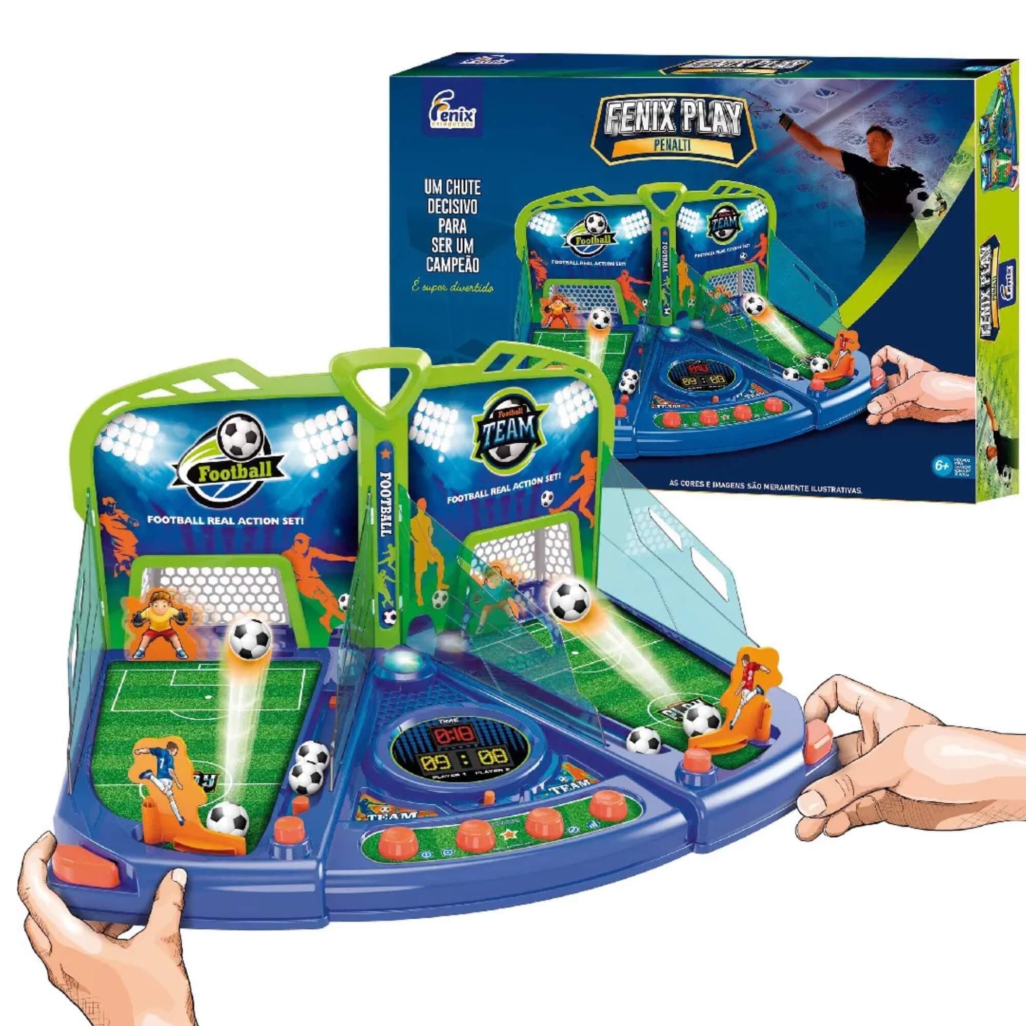 Brinquedo Infantil Futebol Fenix Play Penalti Fenix - FPY-687