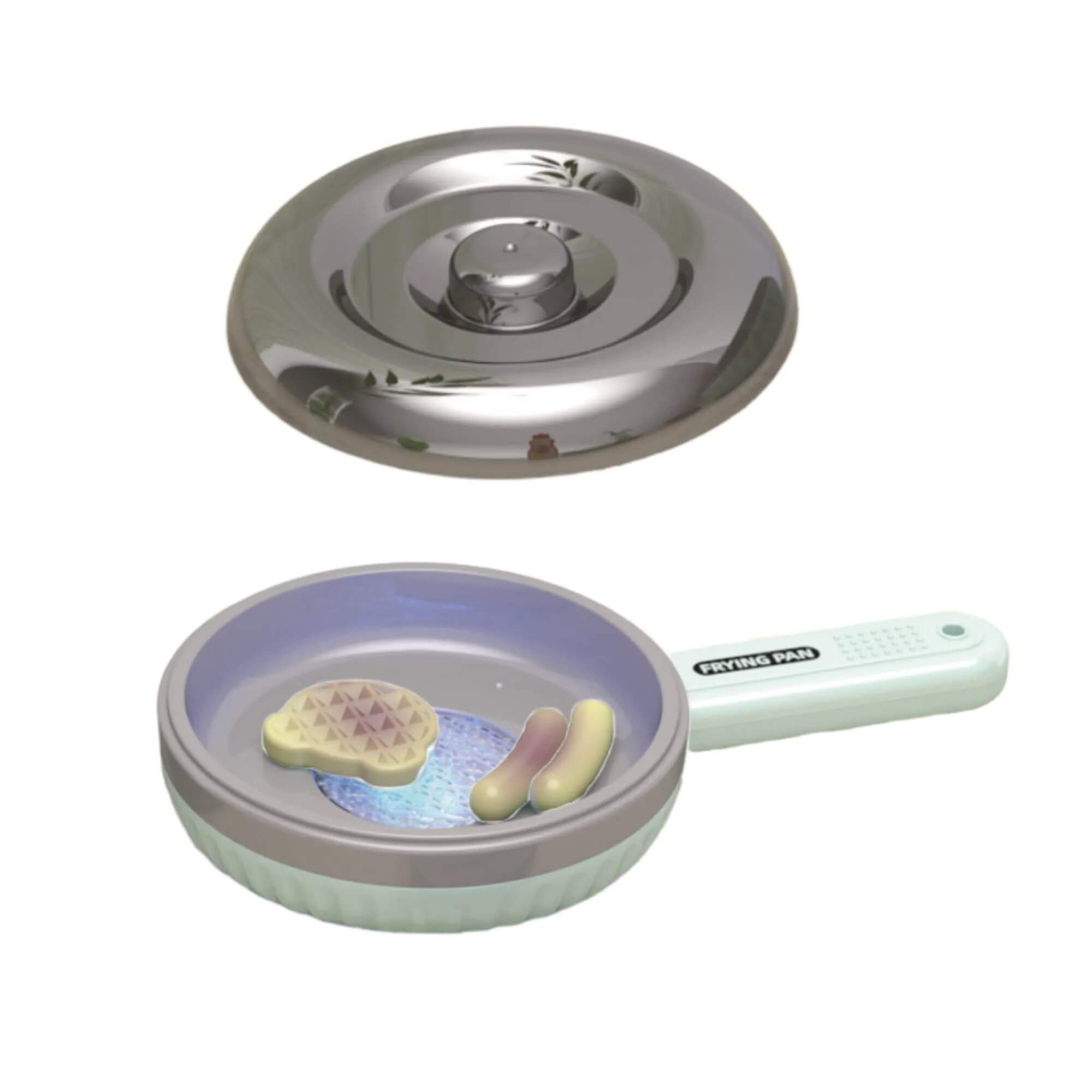 Brinquedo Infantil Kit Mini Cozinha - Frigideira e Acessórios Fenix - LKC-980