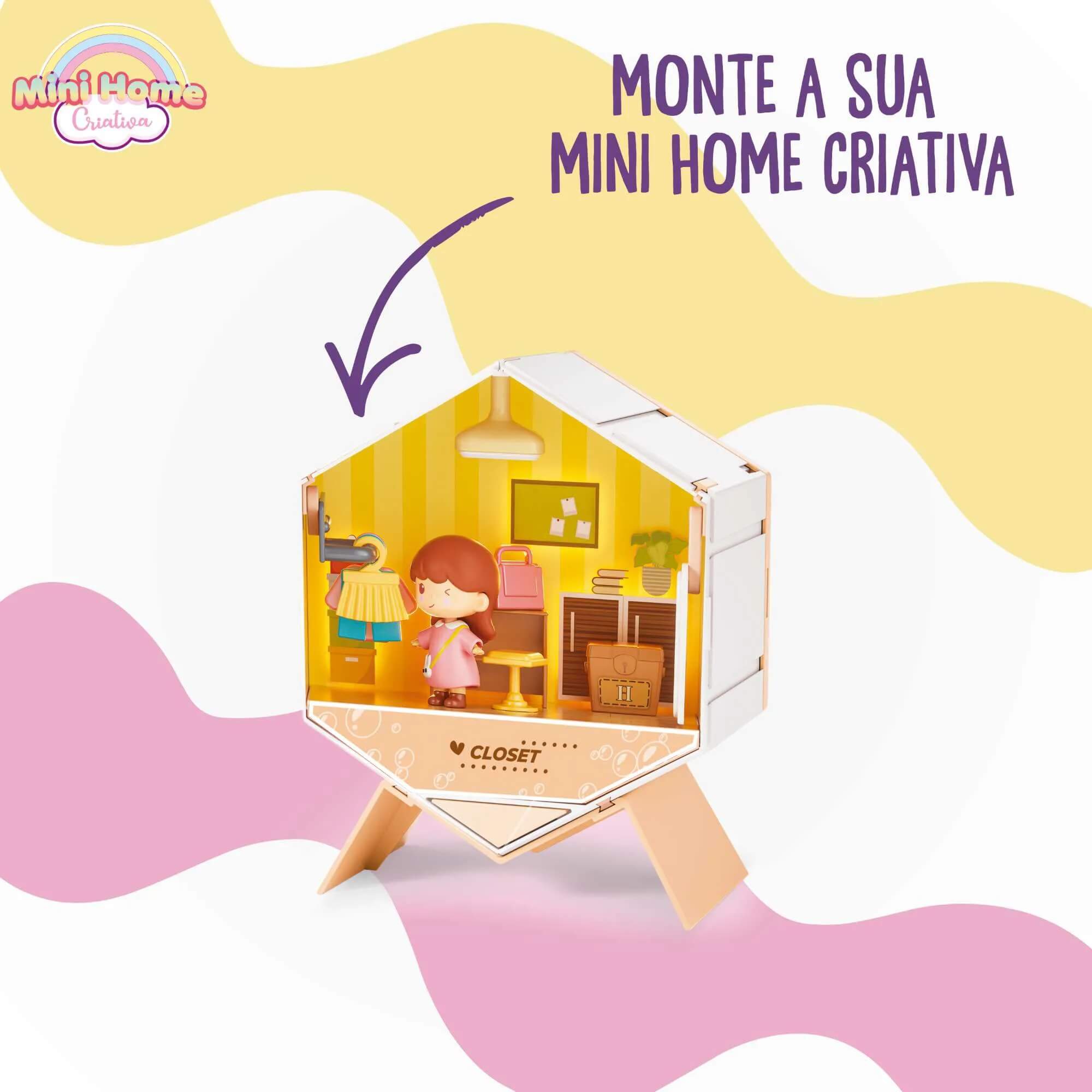 Brinquedo Infantil Mini Home Closet Fenix - MHC-654A