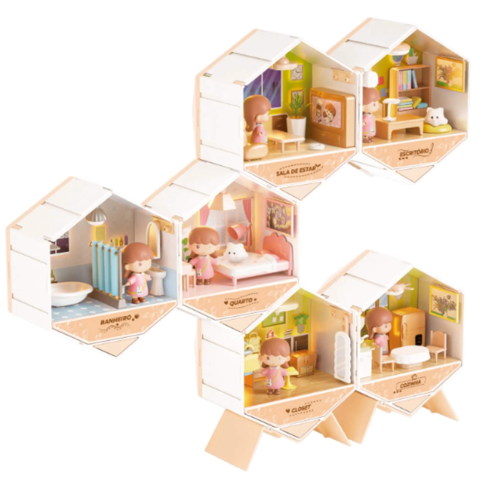 Brinquedo Infantil Mini Home Banheiro Fenix - MHC-654B