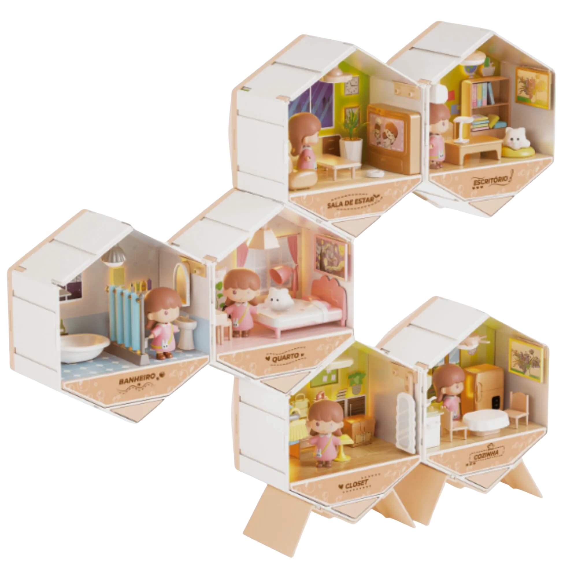 Brinquedo Infantil Mini Home Quarto O Fenix - MHC-654C