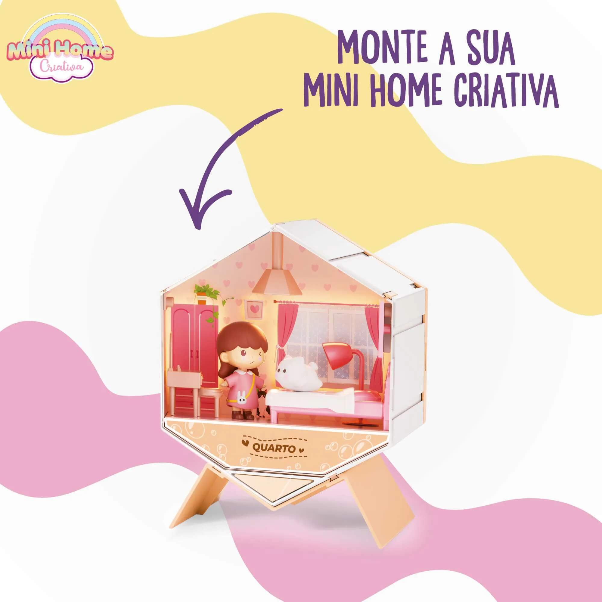 Brinquedo Infantil Mini Home Quarto O Fenix - MHC-654C