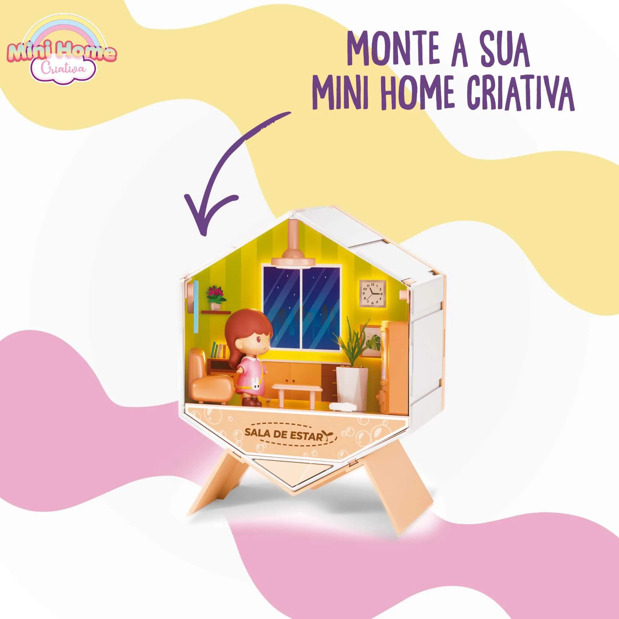 Brinquedo Infantil Mini Home Sala de Estar Fenix - MHC-654E