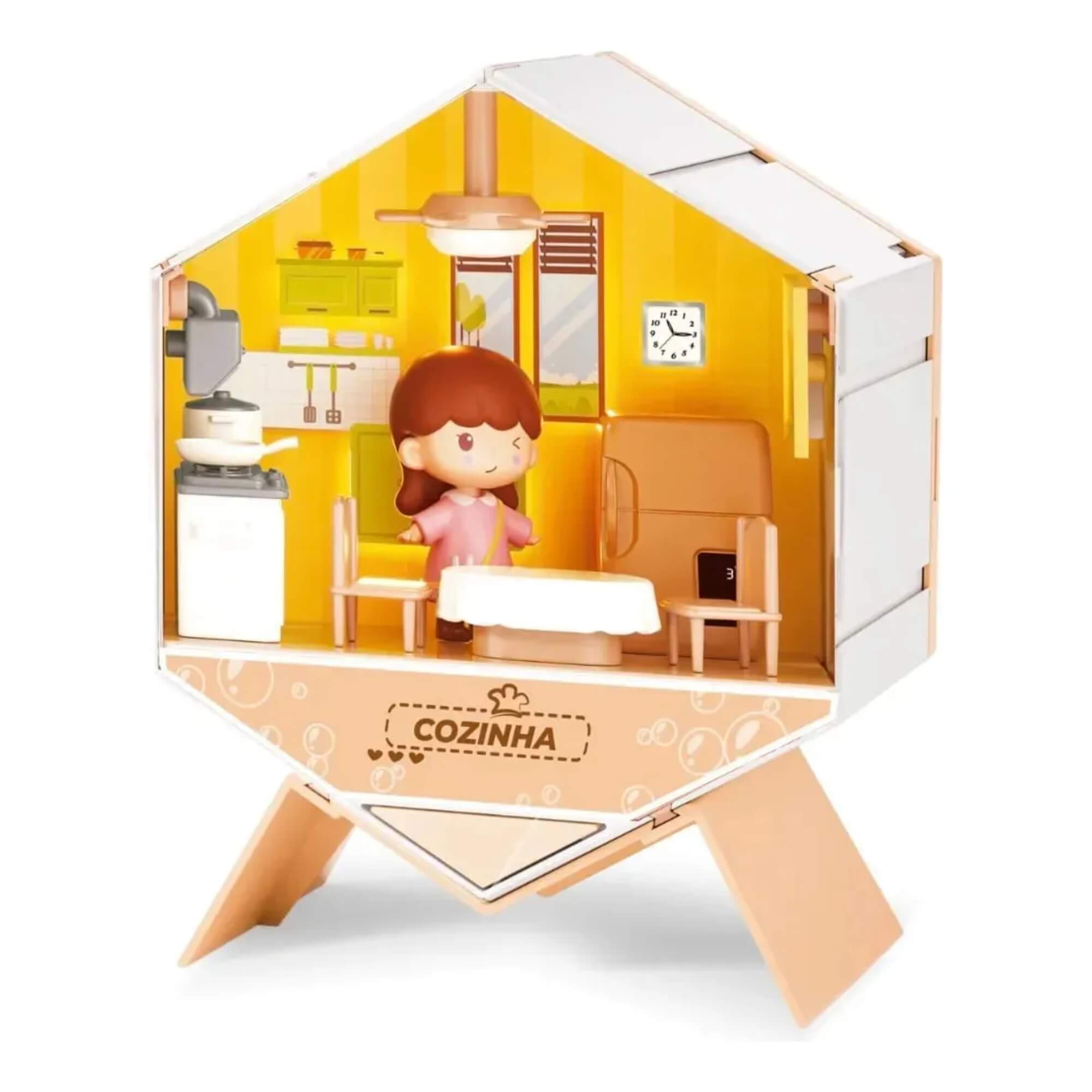 Brinquedo Mini Home Criativa Cozinha Fenix Brinquedos - MHC-654F