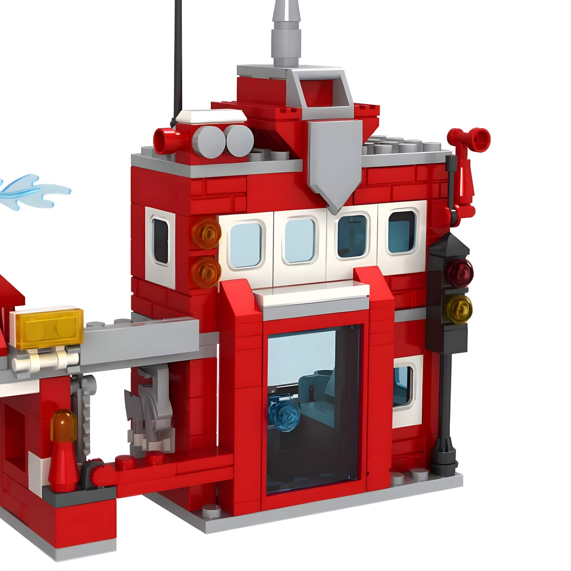 COMP Kit Brinquedos de Montar Xalingo para Bombeiros - Blocos e Missões