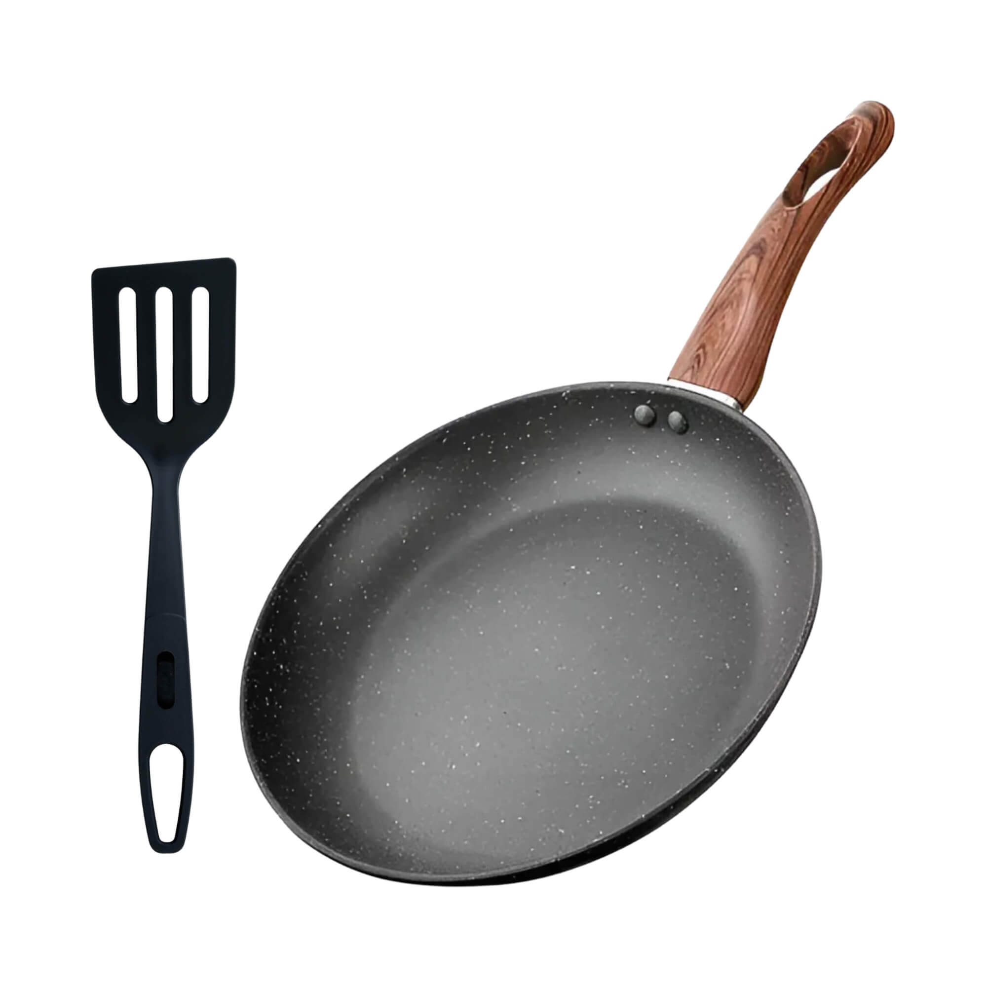 Kit Frigideira e Espátula MTA para Cozinha - Revestimento Cerâmico