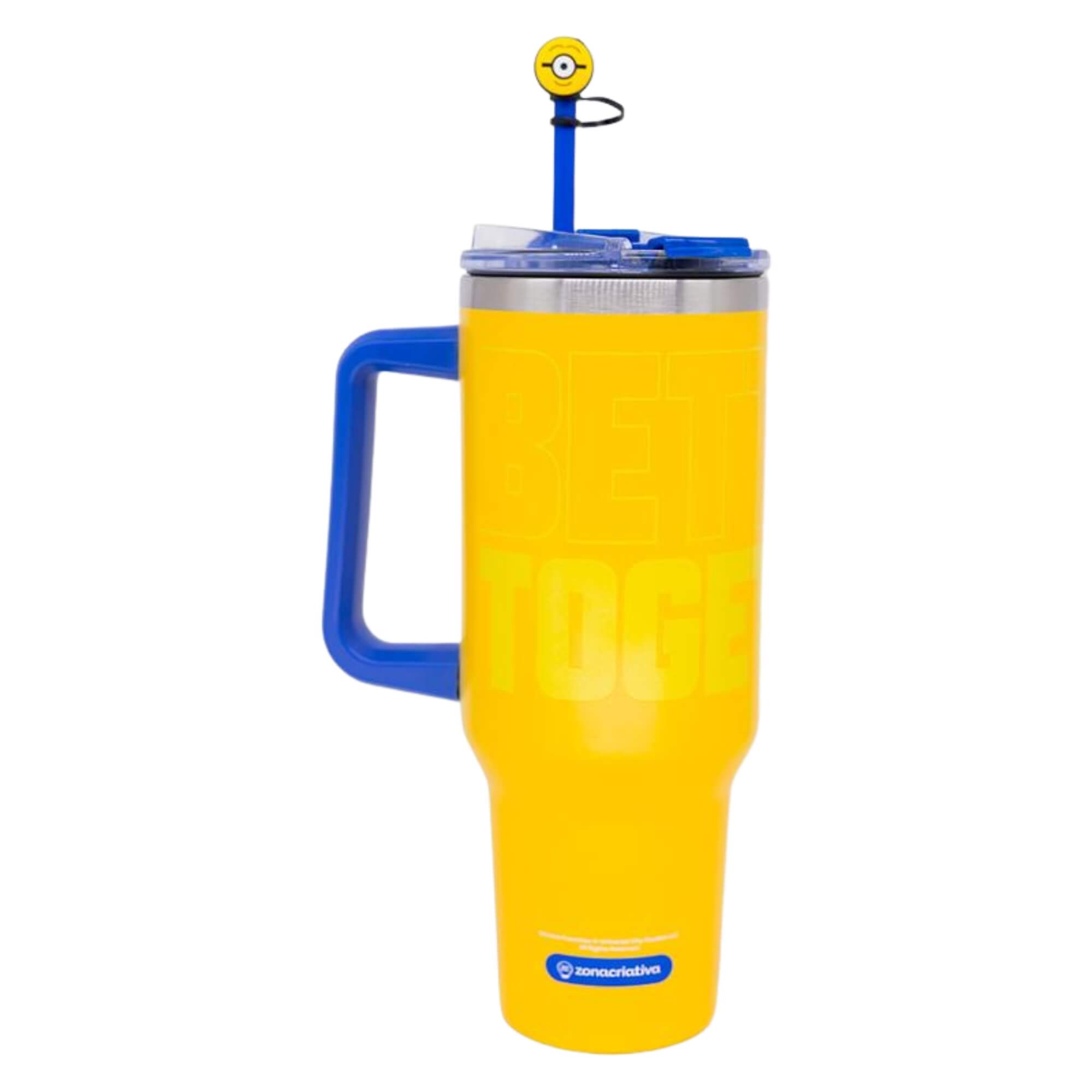 Canecão Tumbler com Pingente 1,15LT Minions Zona Criativa - 10027003
