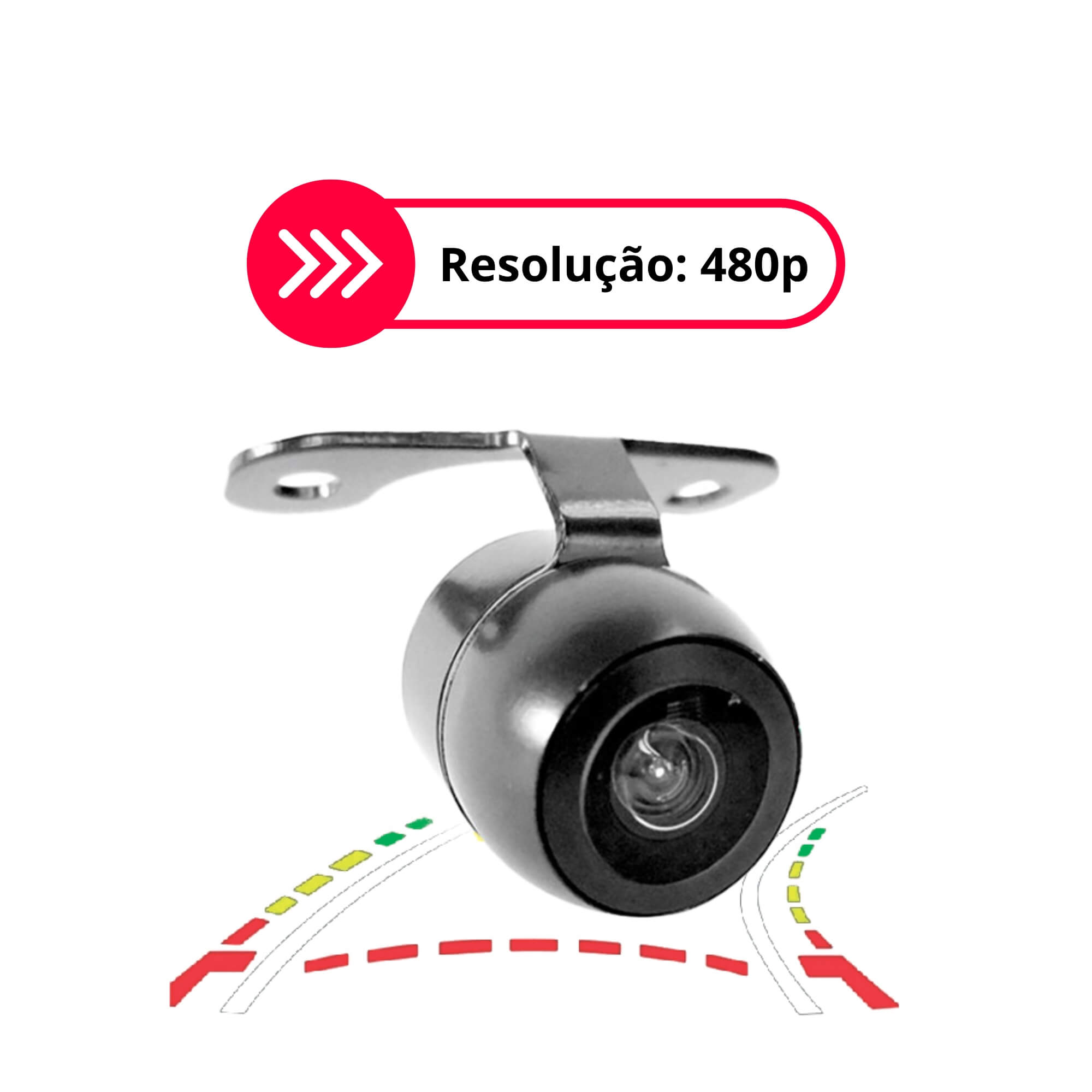 COMP Kit Central Multimídia Smart Slim 9" Android + Câmera de Ré Pro Line