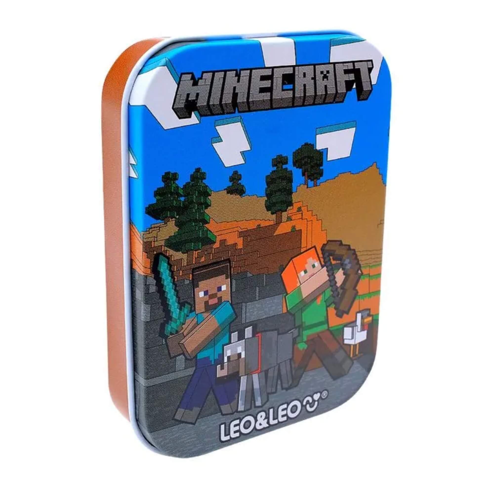 Display com 18 unidades de Livros de Atividades Mini Latinha Minecraft Leo&Leo Leonora - 10650