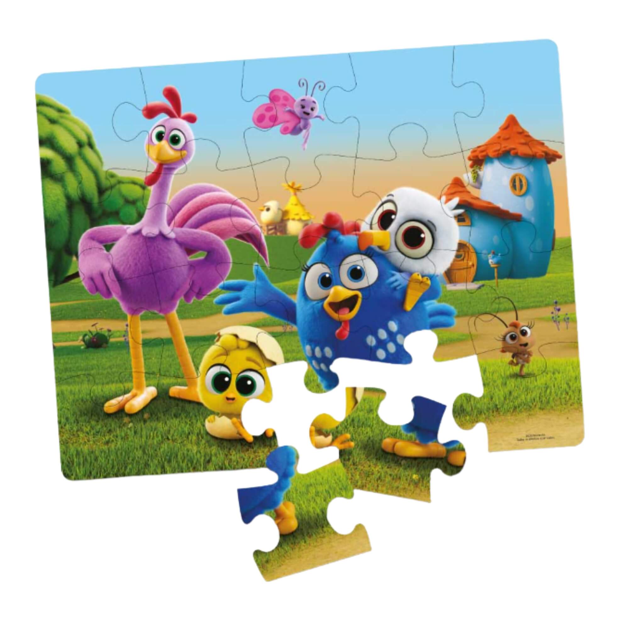 Puzzle Gigante 20 Peças Galinha Pintadinha Elka - 1343