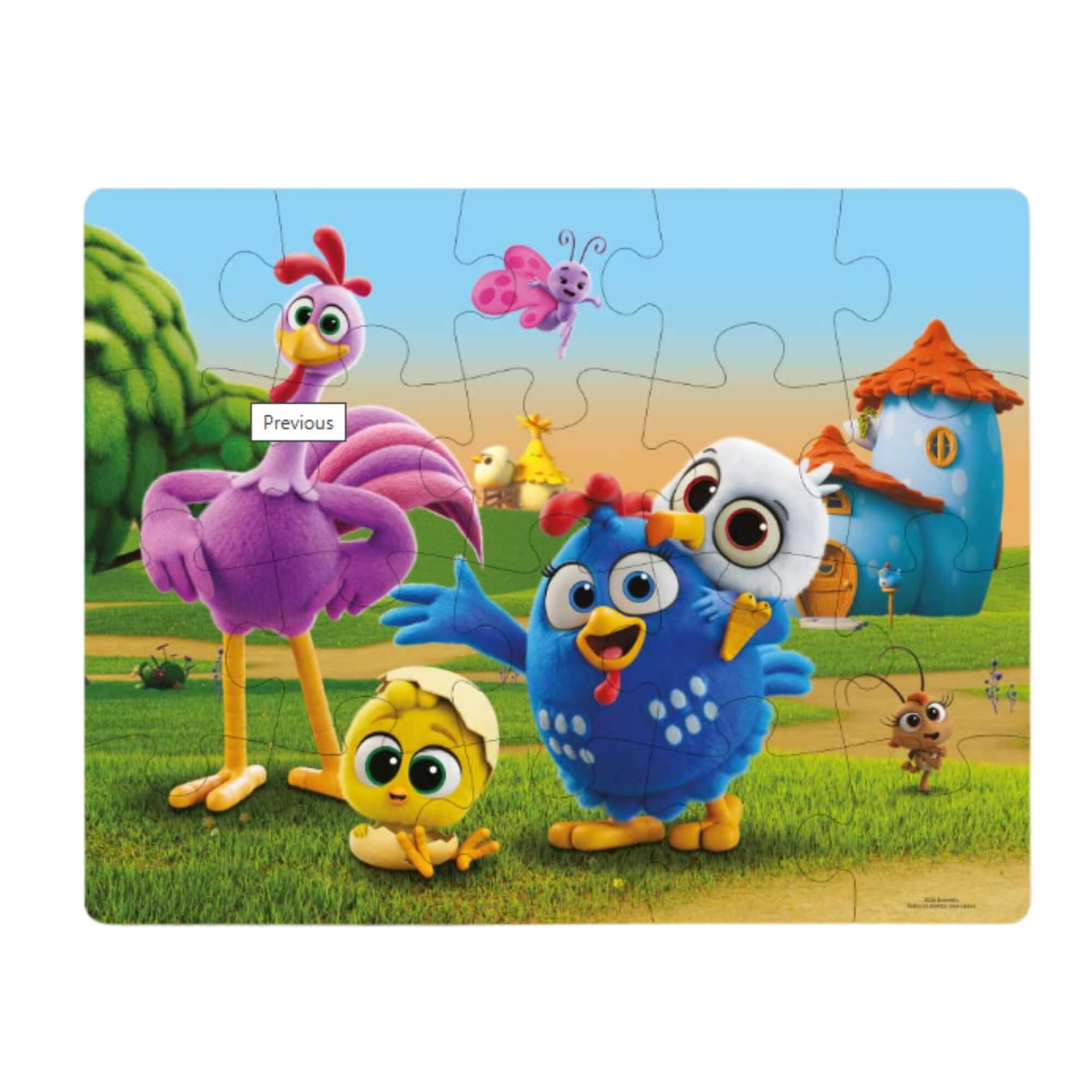Puzzle Gigante 20 Peças Galinha Pintadinha Elka - 1343