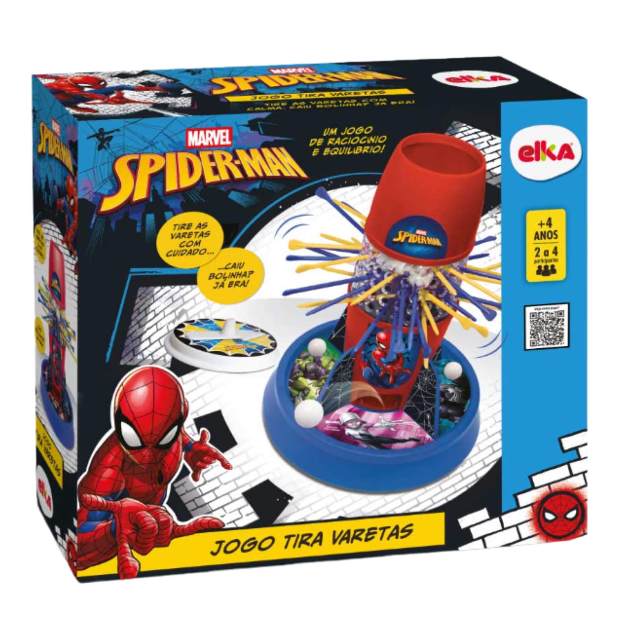 Jogo Tira Varetas Spider-Man Elka - 1350