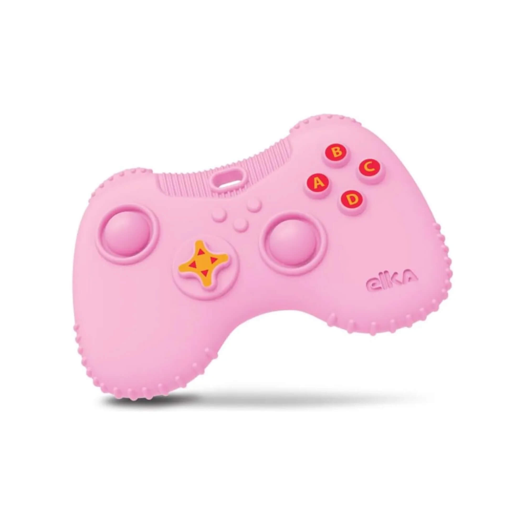 Mordedor Texturizado Video Game Rosa Elka - 1244