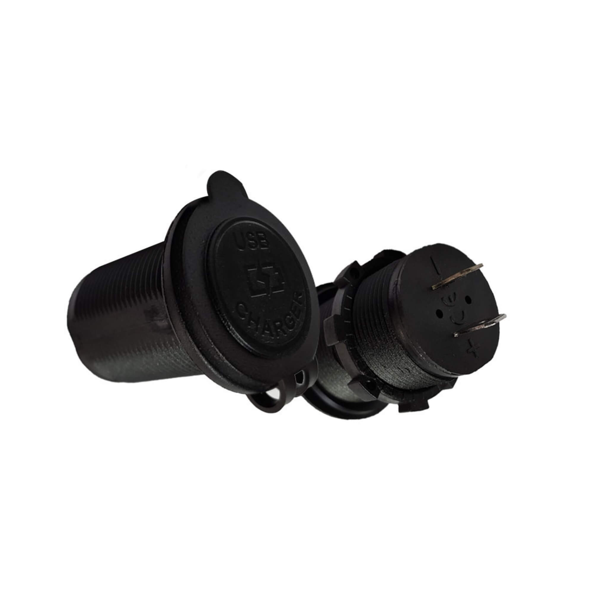 Carregador de Celular Tomada USB Veicular com USB 3.1A + USB C Roadstar - RS107-3UBR MI