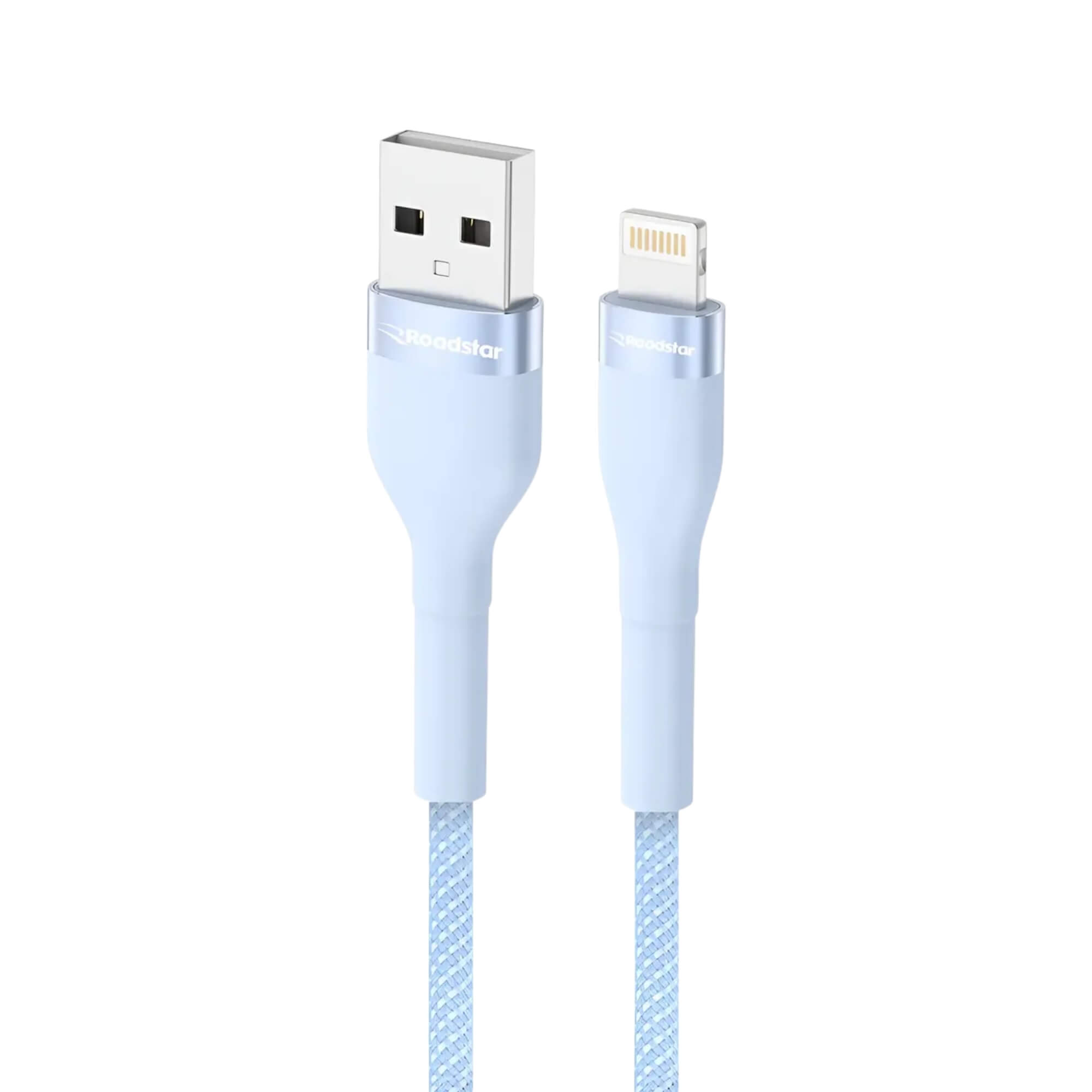 Cabo de Carregamento USB-A / Lighning cor Azul Roadstar - RS-B1.2BR A-L MI