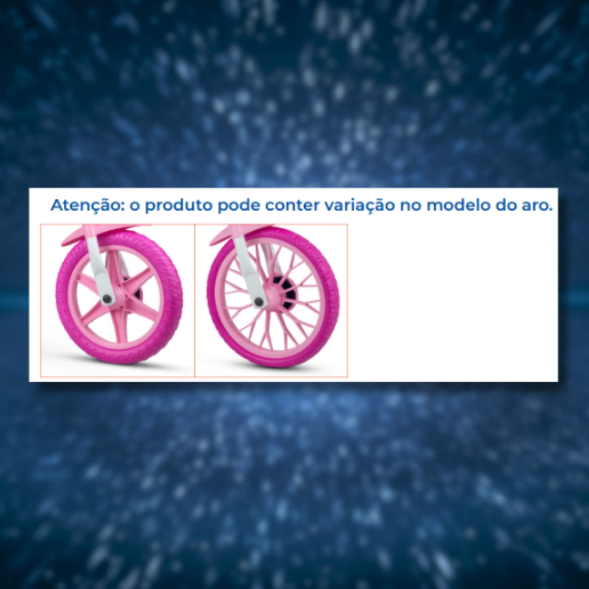 Bicicleta Infantil Aro 12 Frozen Nathor - 108001040003