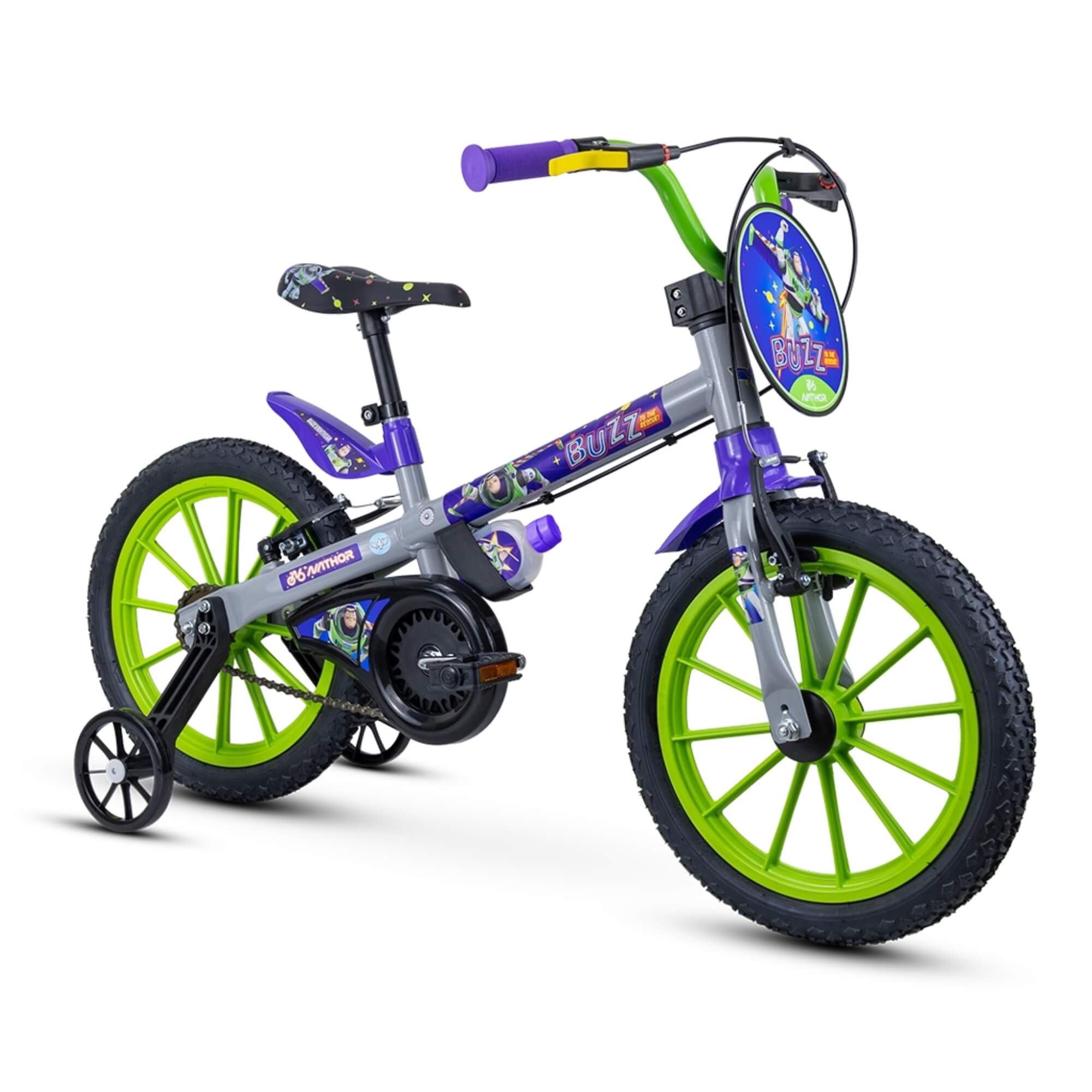 Bicicleta Infantil Aro 16 Buzz Lightyear Nathor - 108021040000