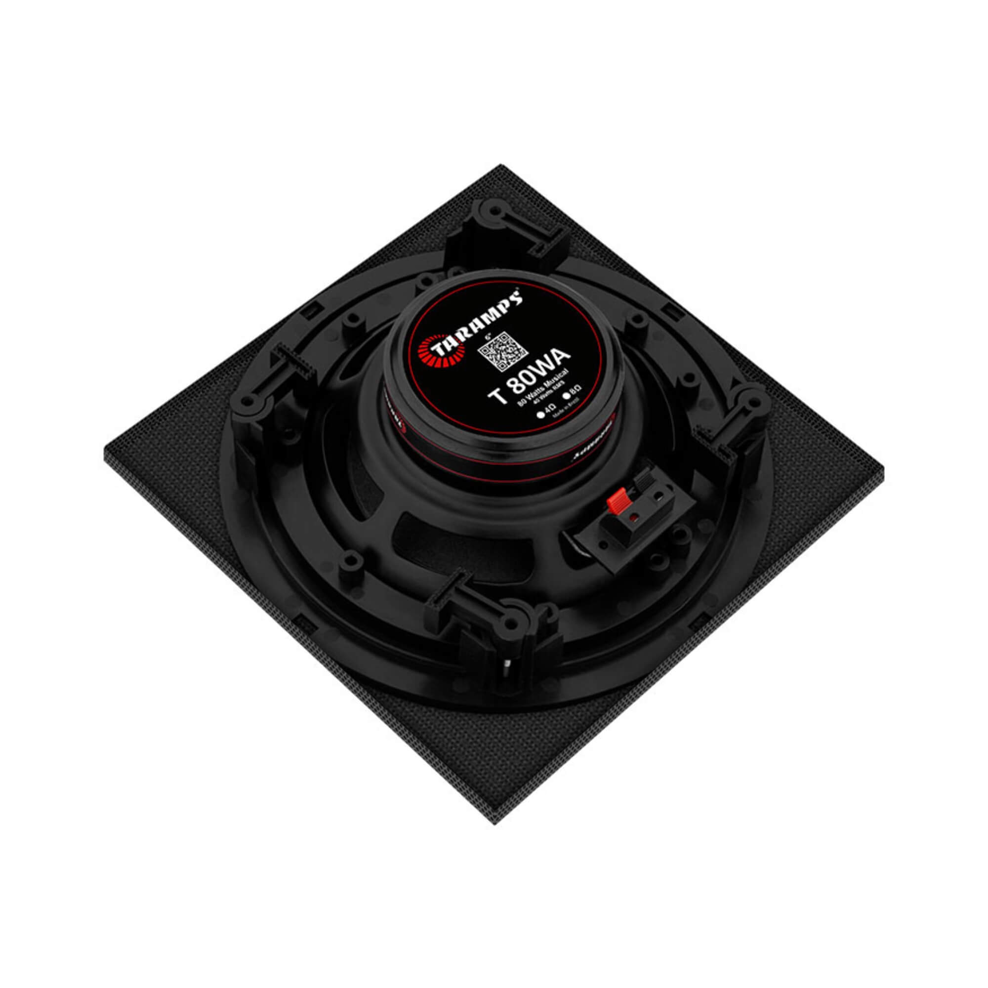COMP Kit Amplificador Ths 3600 Taramps + 16 Arandelas Taramps Preto 120 W