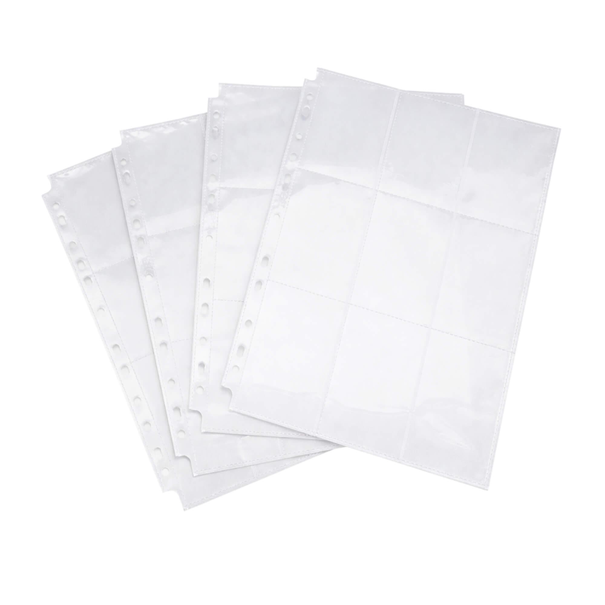 Folha para Pastas 18 Bolsos 3x3 cor Branca 10 Unidades BRA - BC-222C_BRANCA_CX
