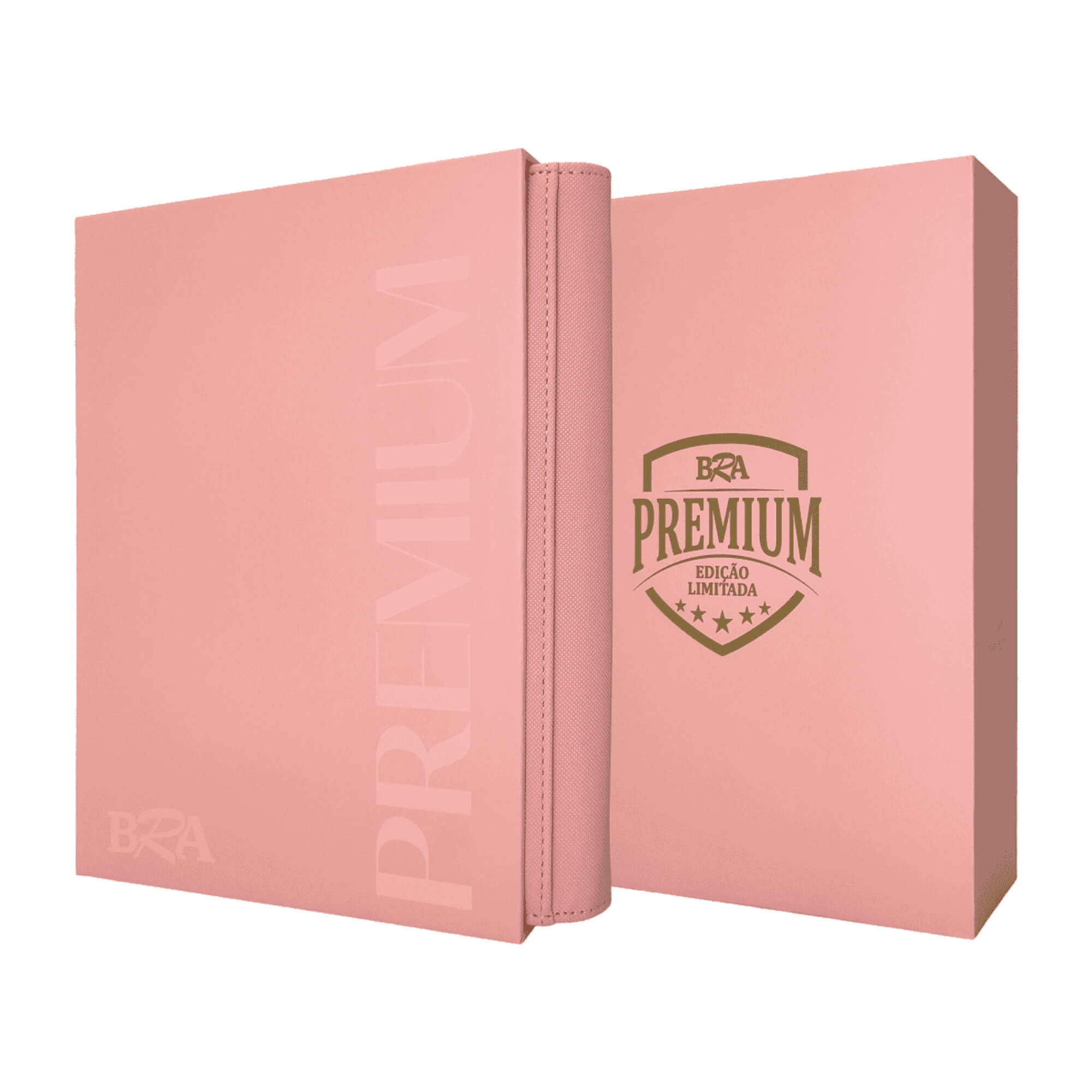 Pasta Premium 2x2 Rosa com 20 Folhas BRA - BC-2044