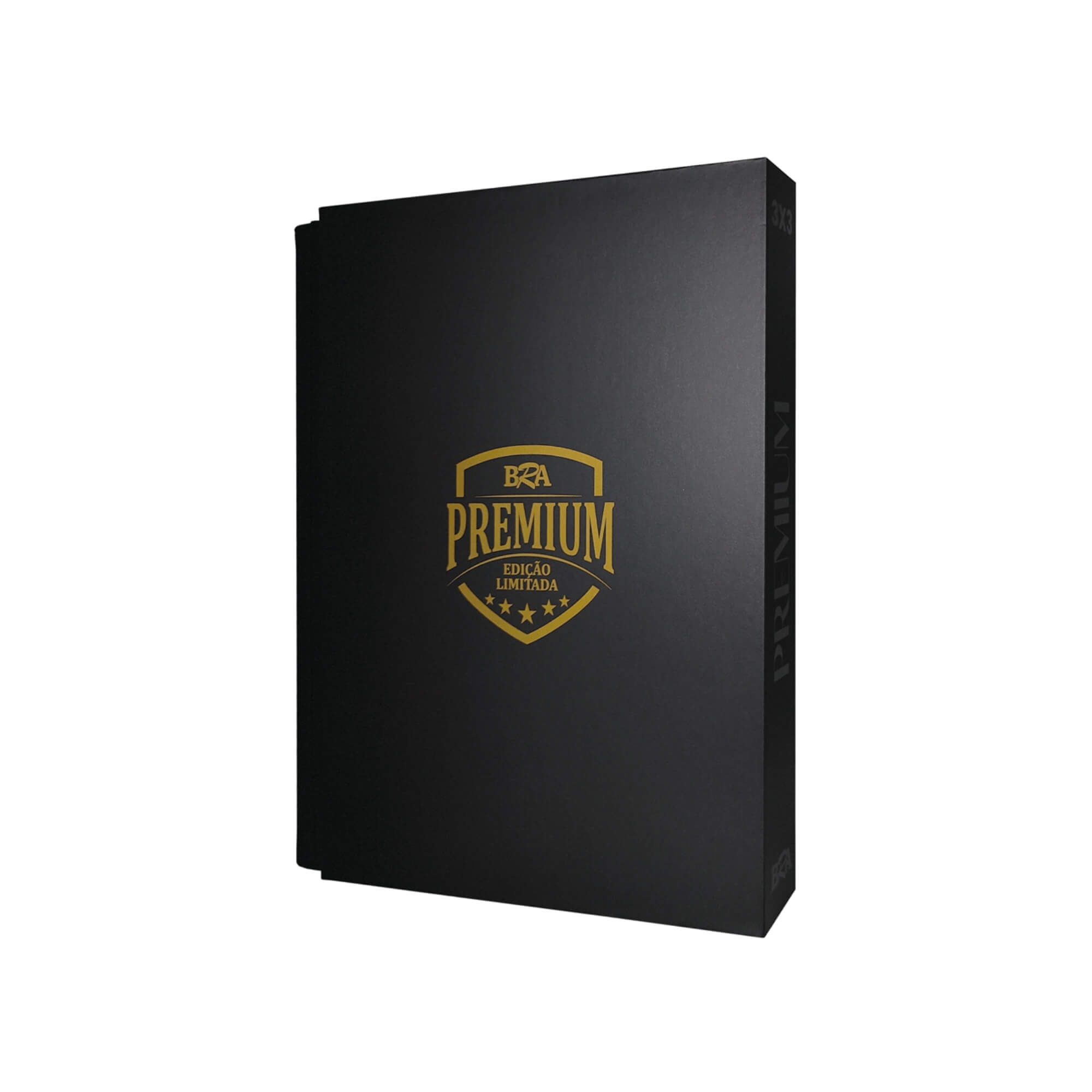Pasta Premium 3x3 Preta c/ 20 Folhas Frente e Verso (Comporta até 360 Cards) BRA - BC-2050