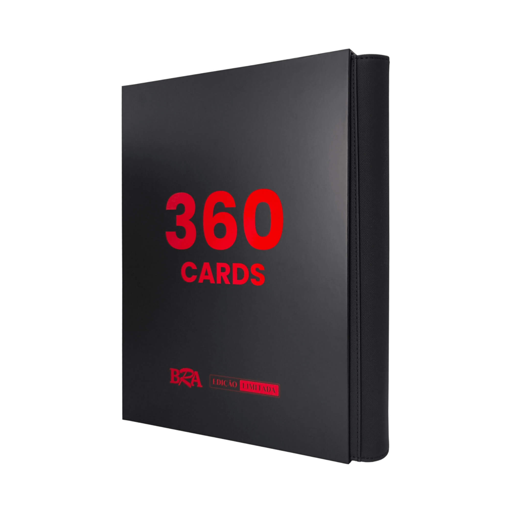 Pasta Premium 3x3 Preta/Vermelha com 20 Folhas Frente e Verso BRA - BC-2050-1