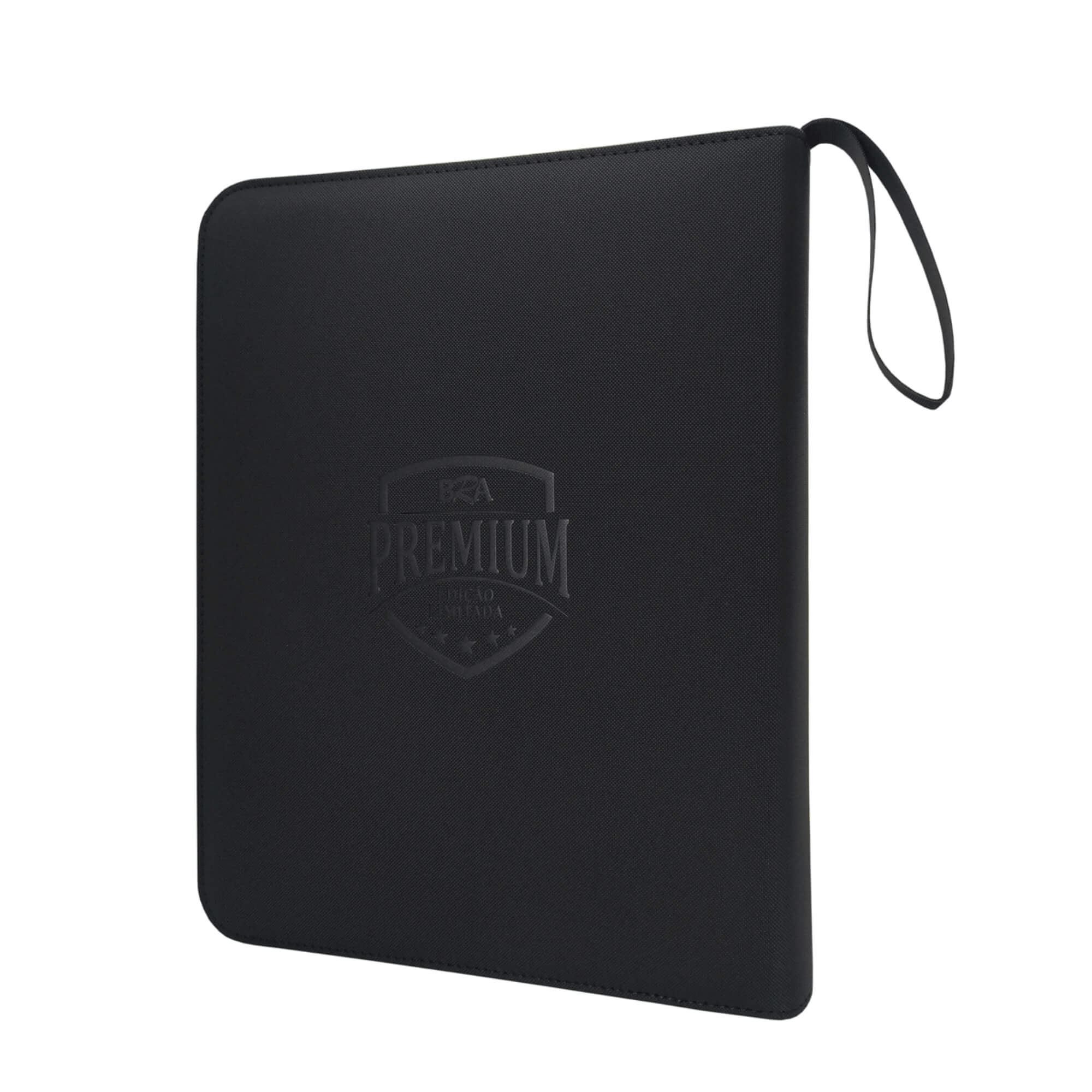 Pasta Premium 3x3 Sem folhas Internas Preta BRA - BC-2120