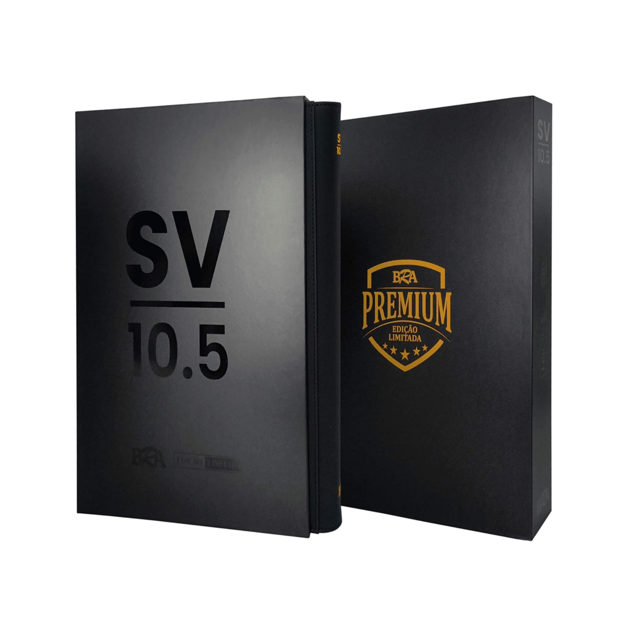 Pasta Premium 3x3 SV10.5 Preta/Branca com 20 Folhas Frente e Verso BRA - BC-2050_SV10.5_PRETA