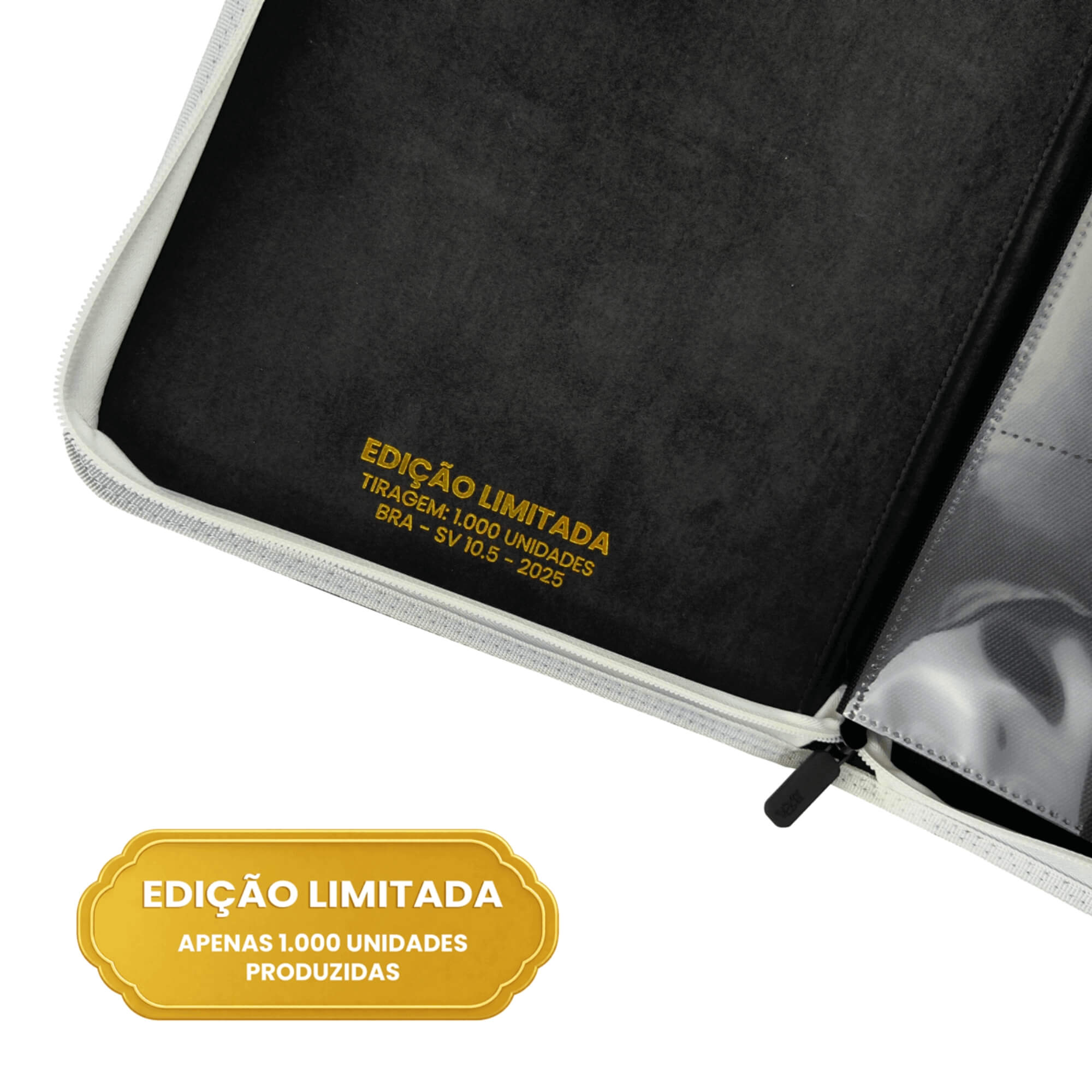Pasta Premium 3x3 SV10.5 Preta/Branca com 20 Folhas Frente e Verso BRA - BC-2050_SV10.5_PRETA