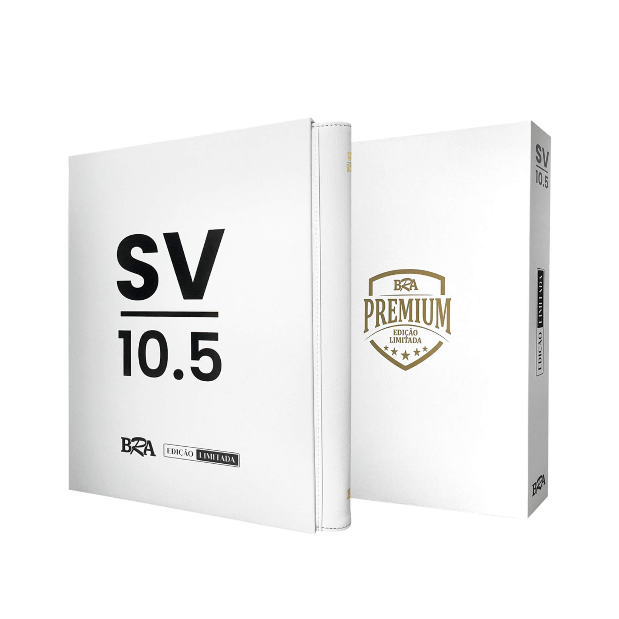 Pasta Premium 3x3 Branca/Preta com 20 Folhas Frente e Verso BRA - BC-2053-SV10.5