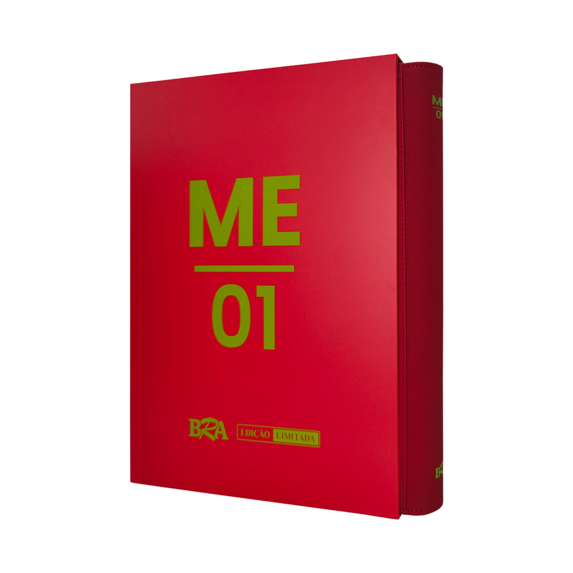 Pasta Premium 3x3 ME01 Vermelha/Verde com 20 Folhas Frente e Verso BRA - BC-2051-ME01