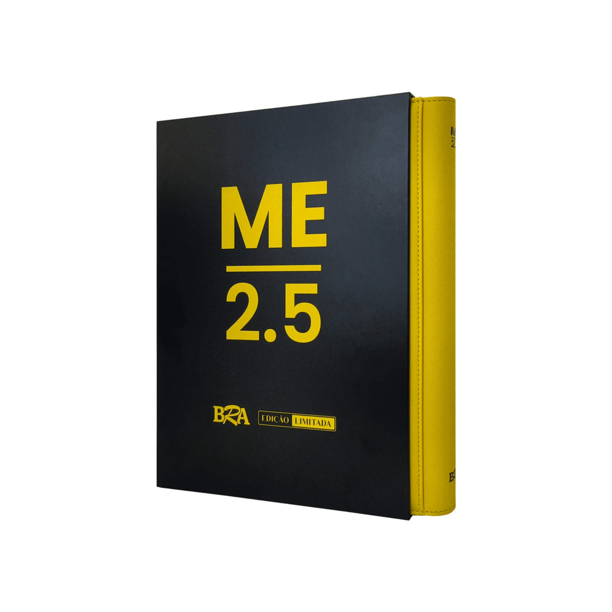 Pasta Premium 3x3 ME 2.5 Amarela e Preta com 20 Folhas BRA - BC-2057_ME2.5