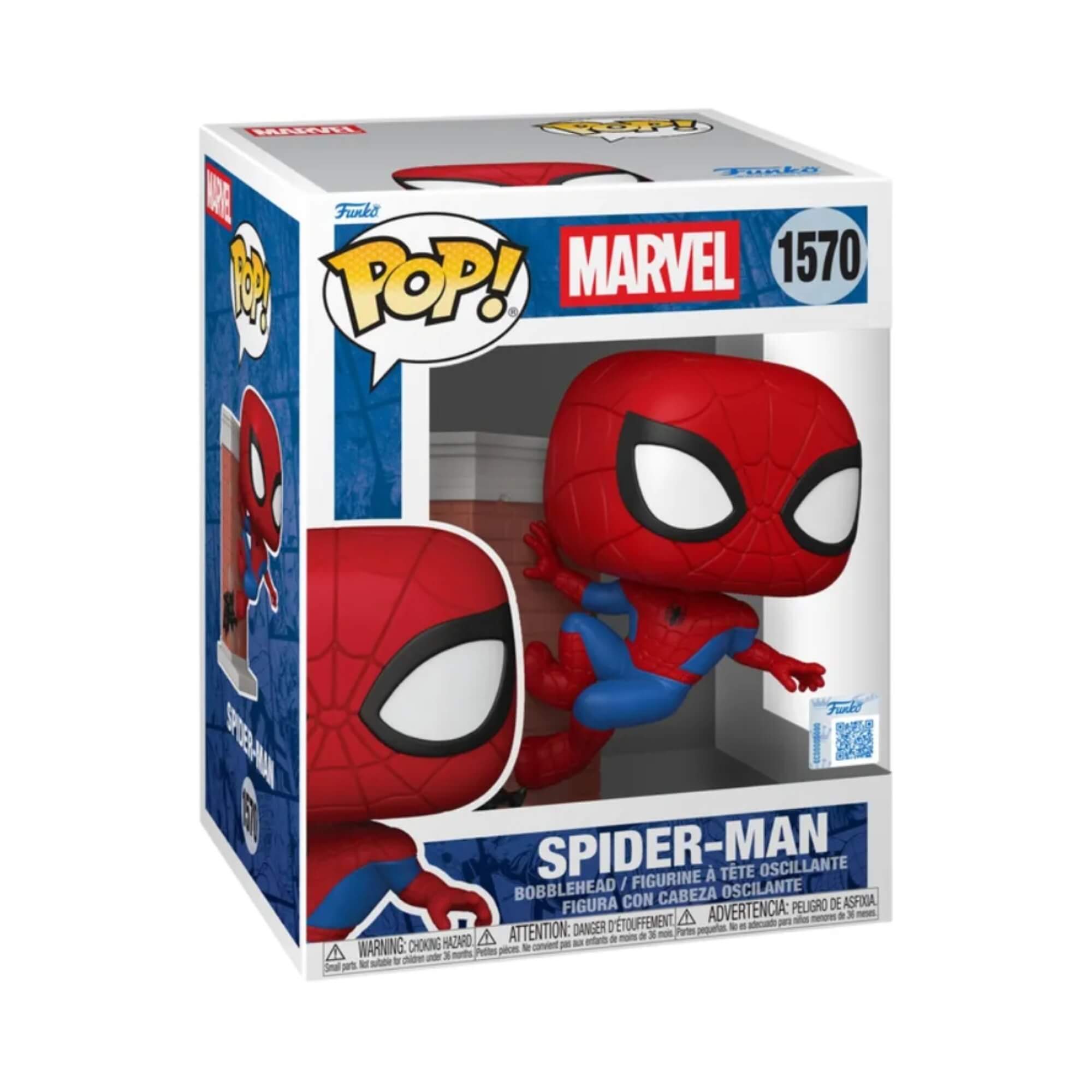Boneco Funko Pop! Premium Marvel - Homem-Aranha Na Parede Candide - 12797